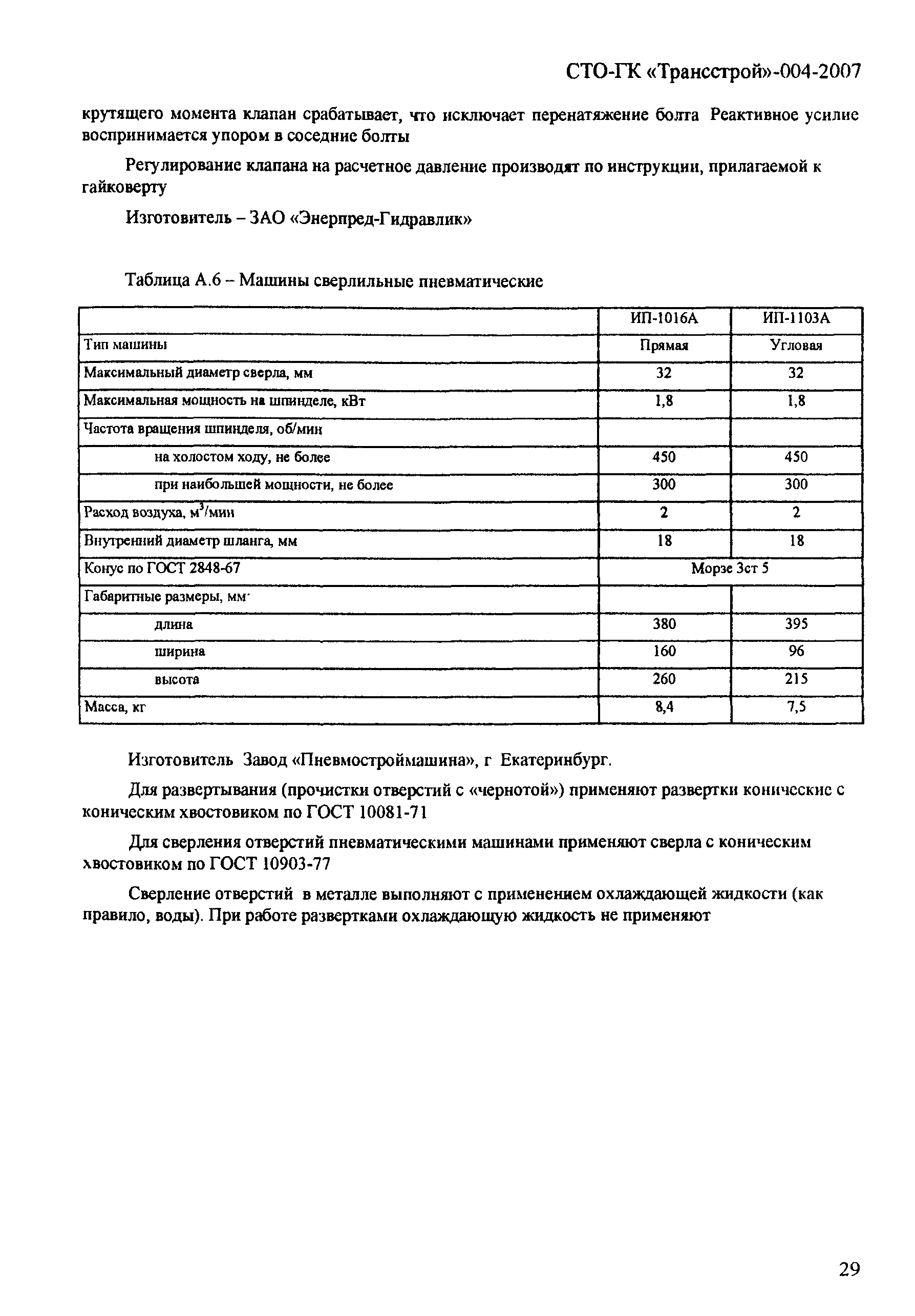 СТО-ГК "Трансстрой" 004-2007