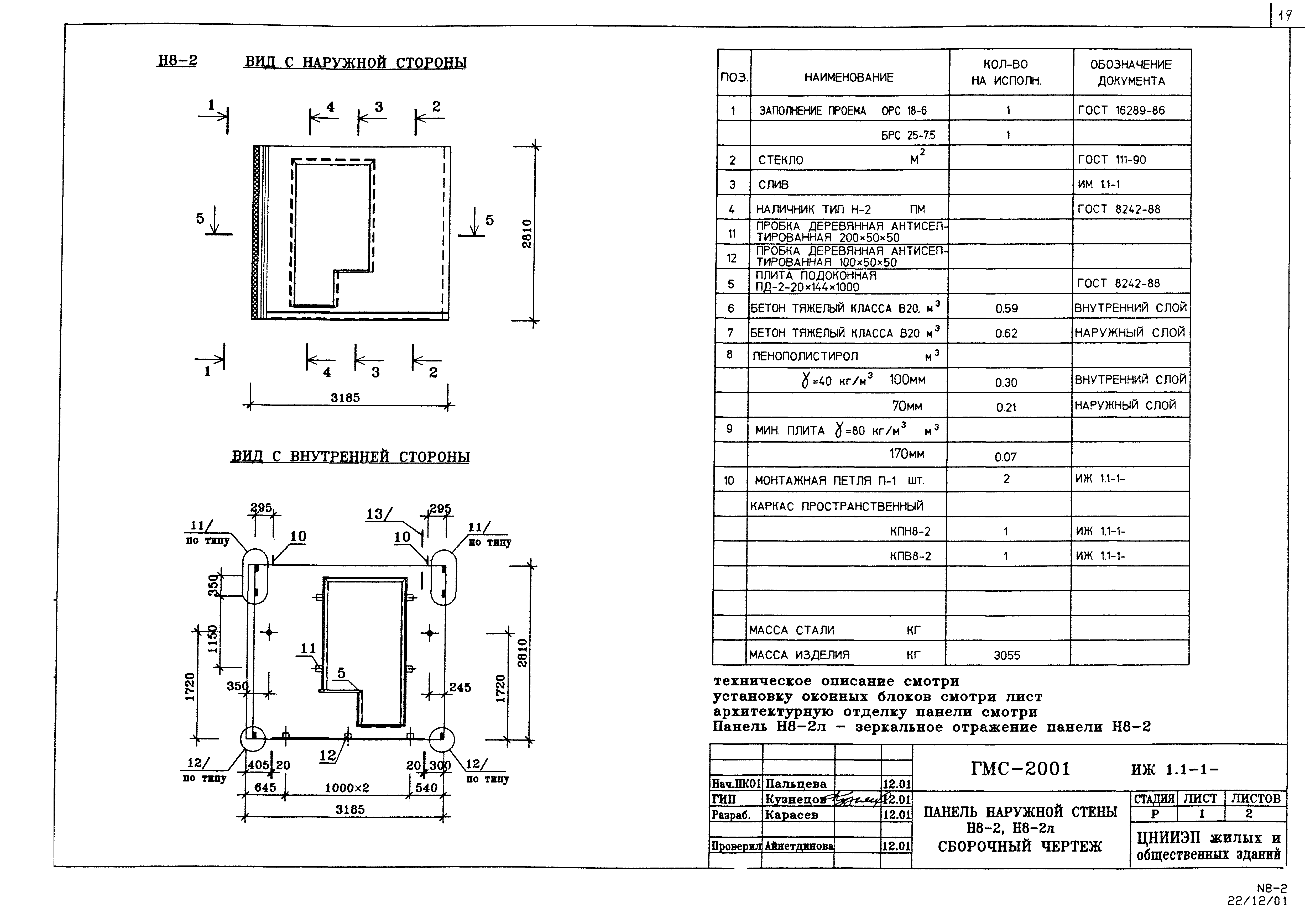 Альбом ИЖ 1.1-1