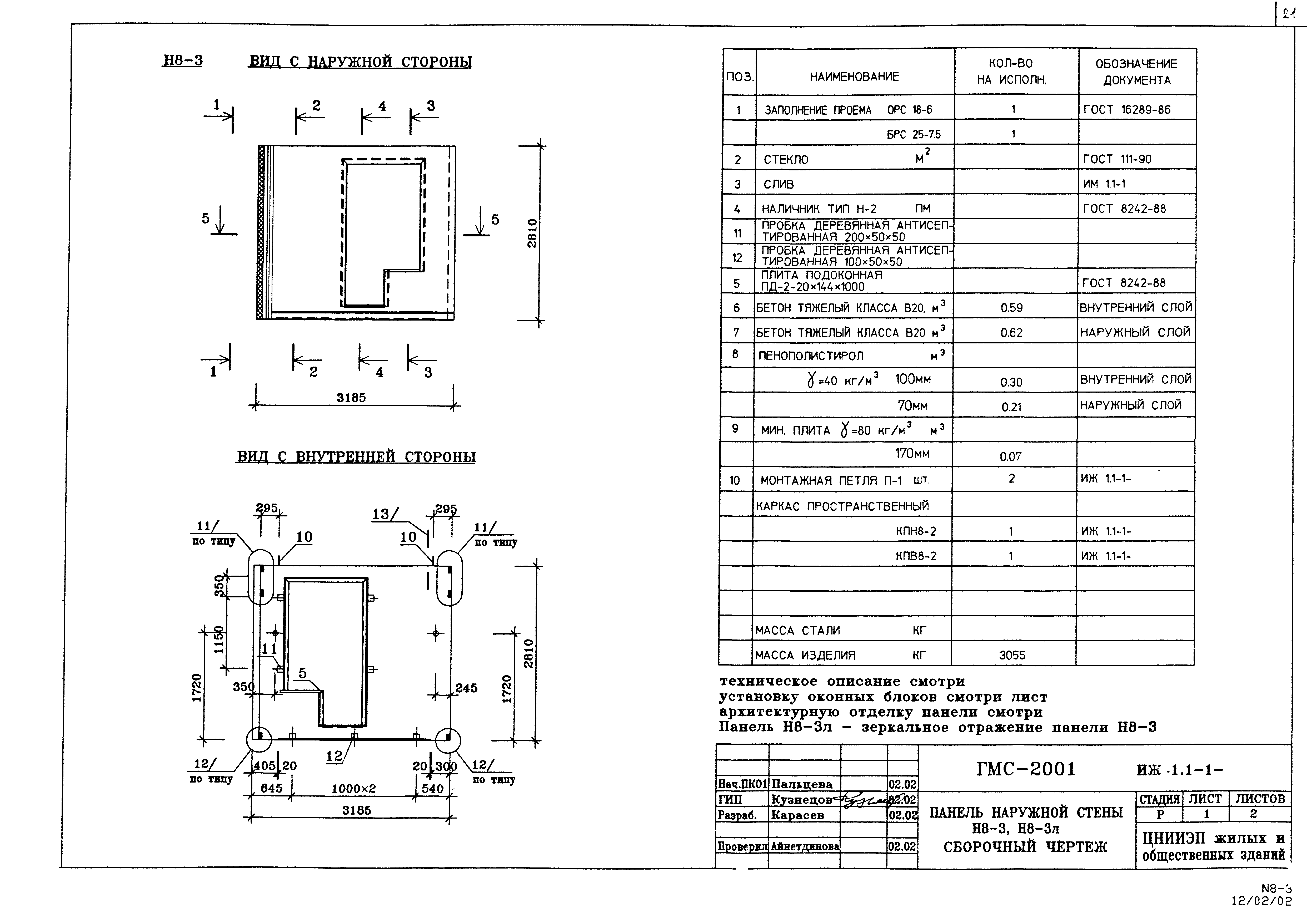 Альбом ИЖ 1.1-1