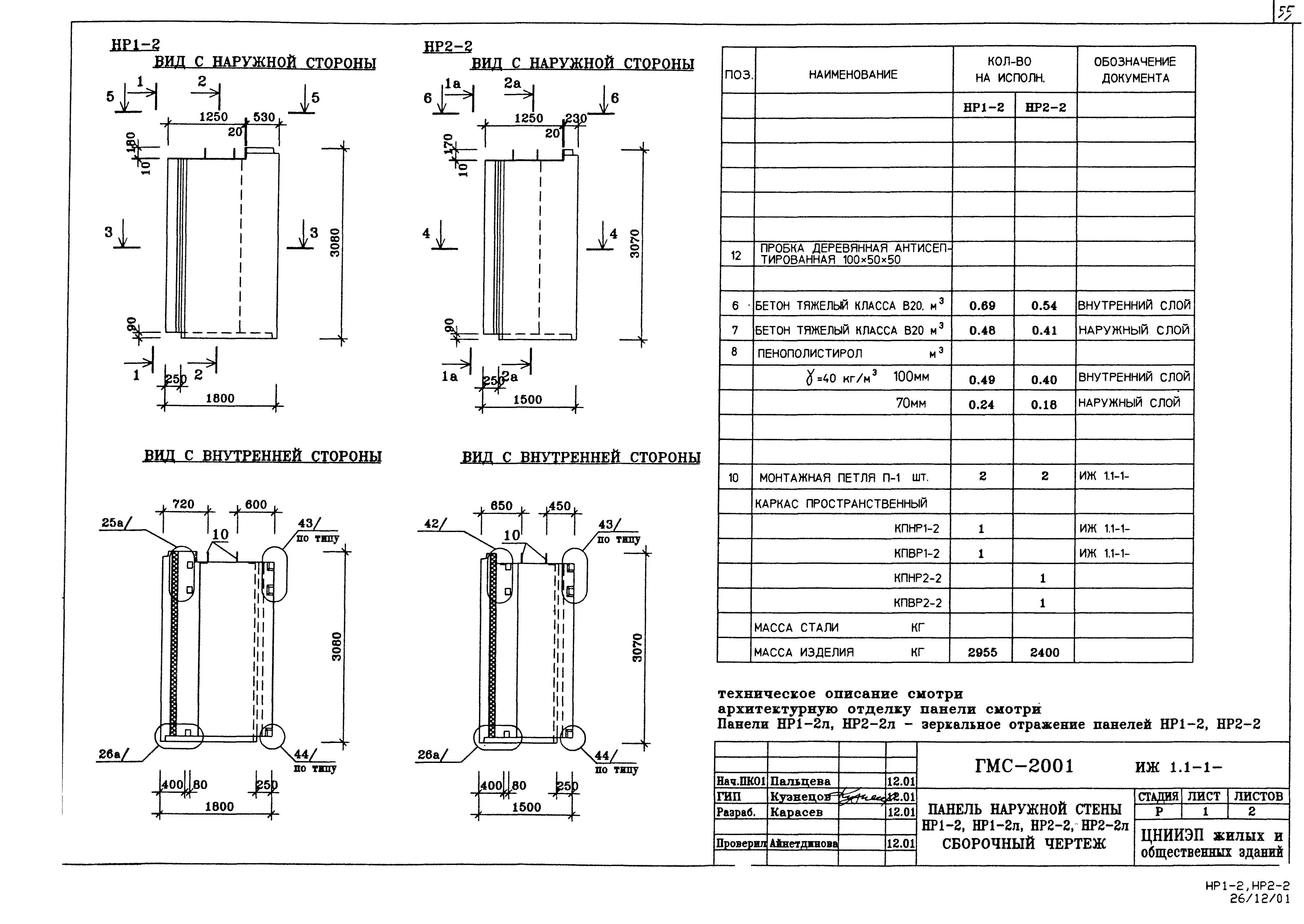 Альбом ИЖ 1.1-1