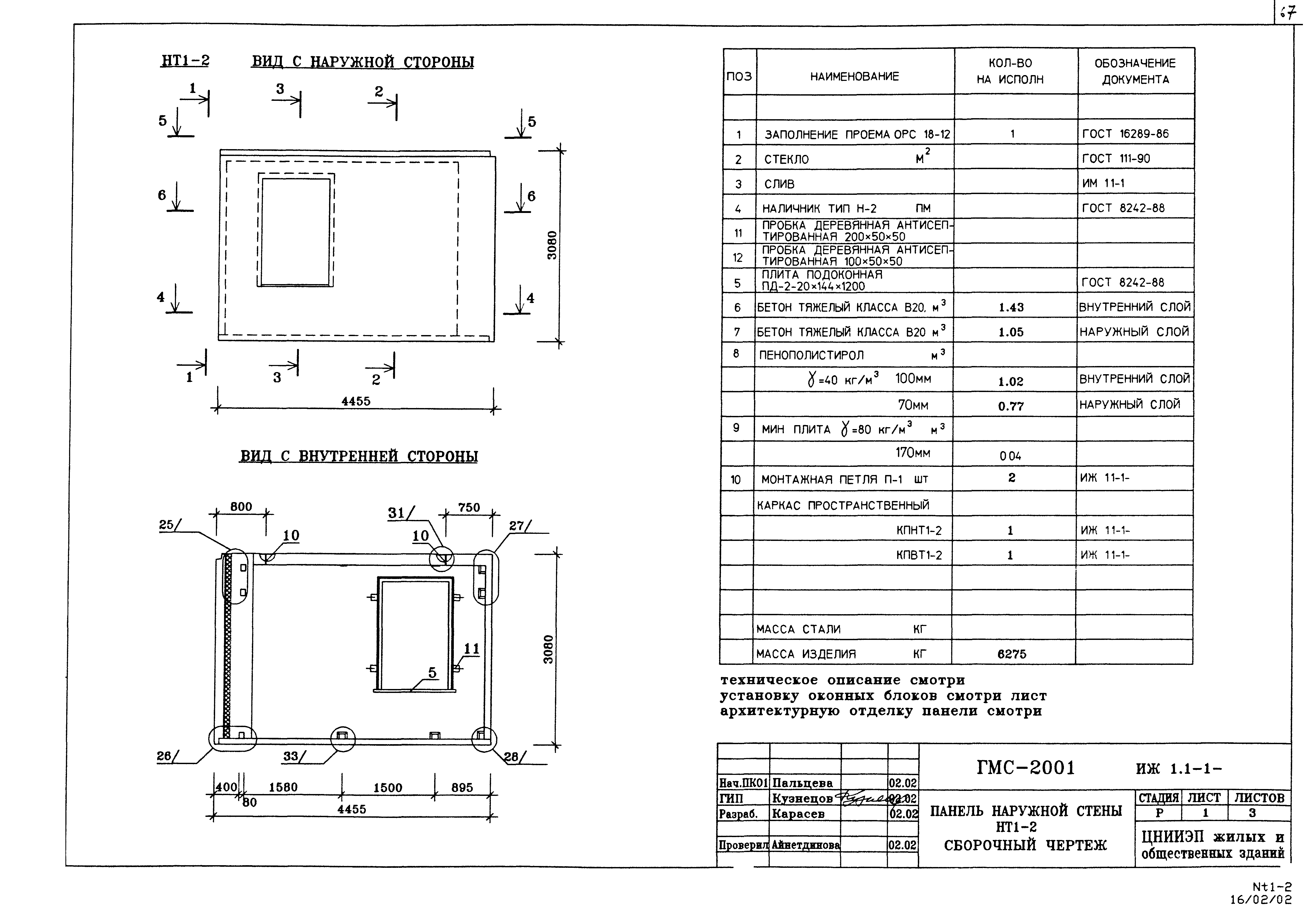 Альбом ИЖ 1.1-1