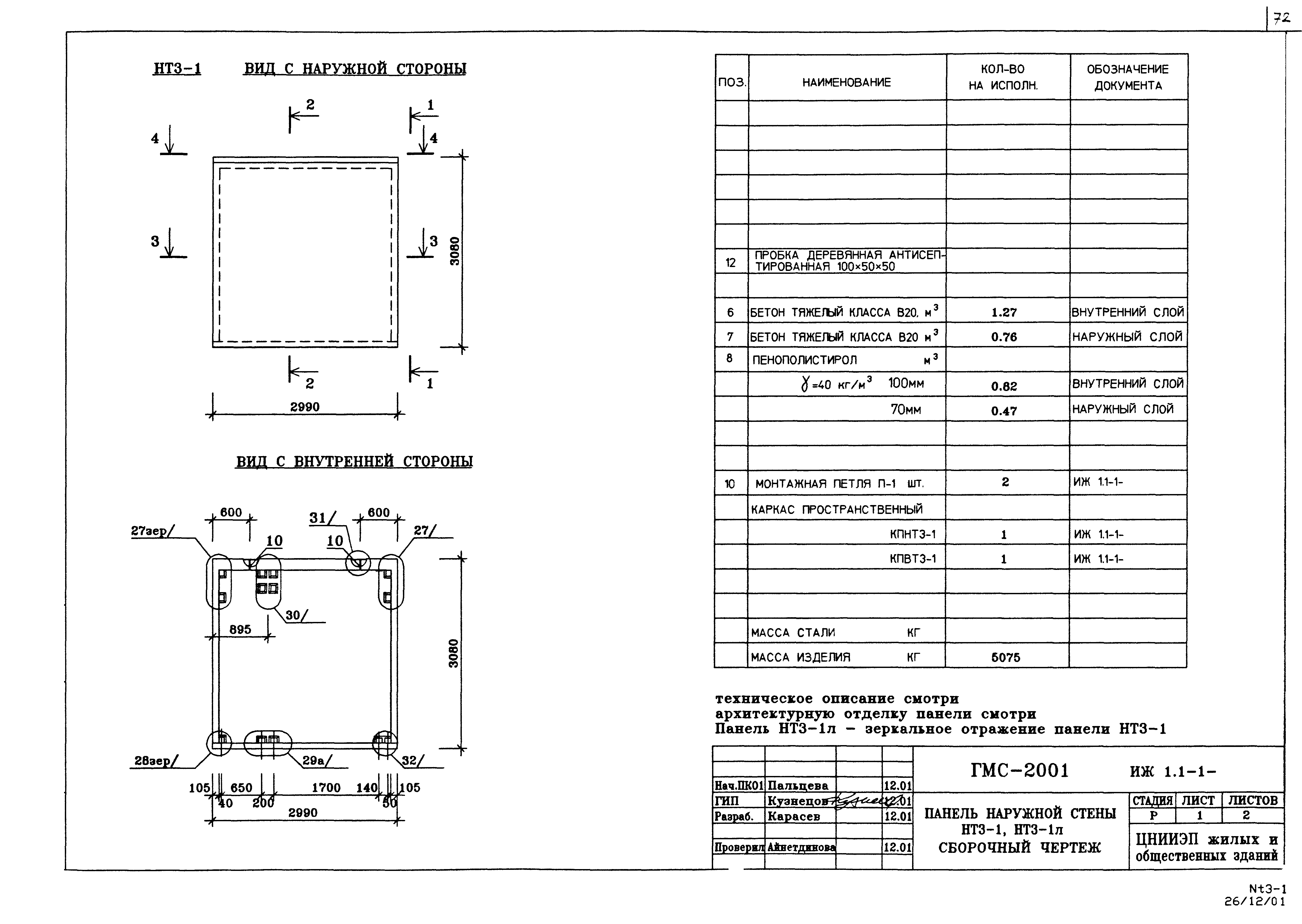 Альбом ИЖ 1.1-1