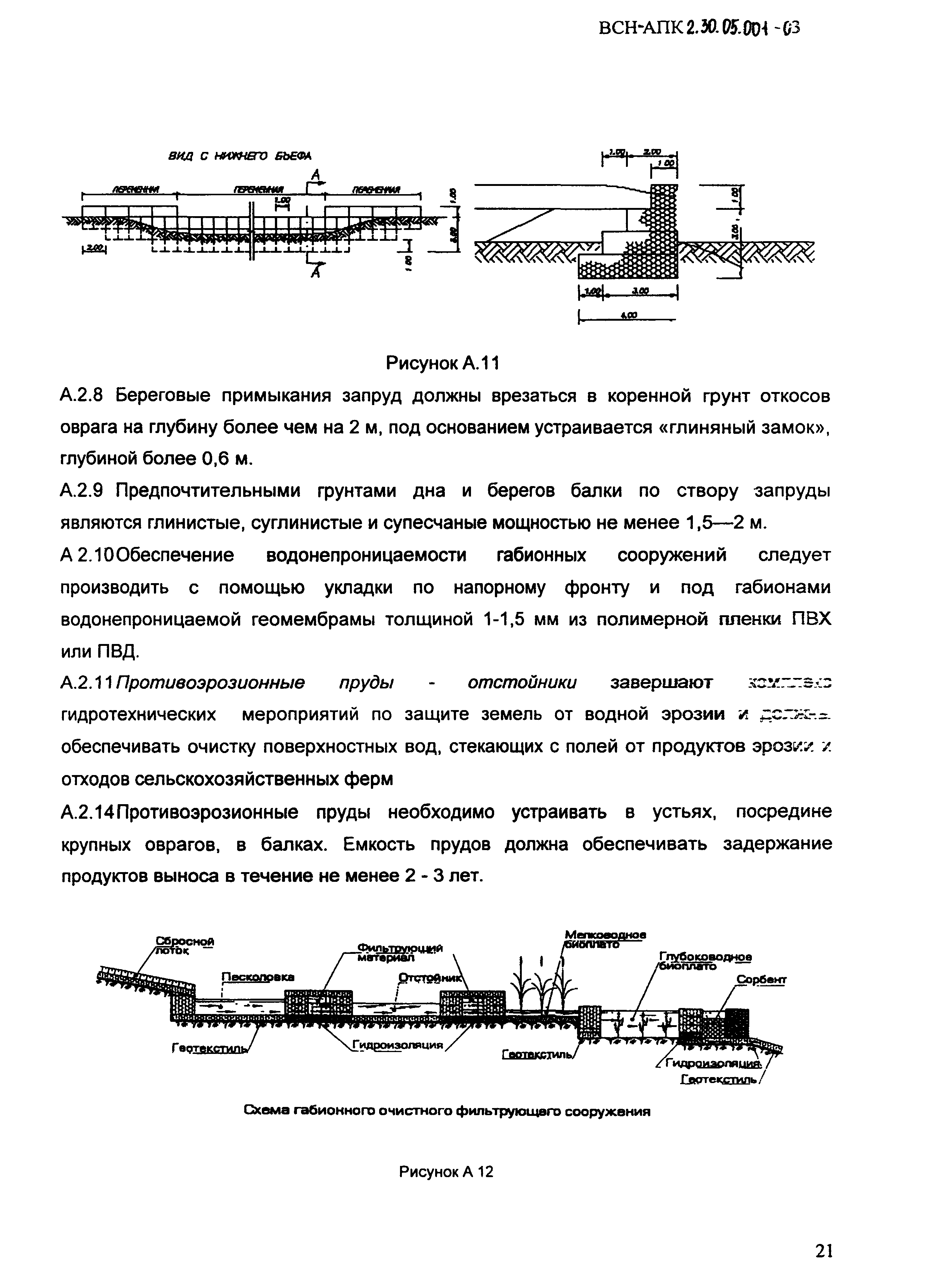 ВСН-АПК 2.30.05.001-2003