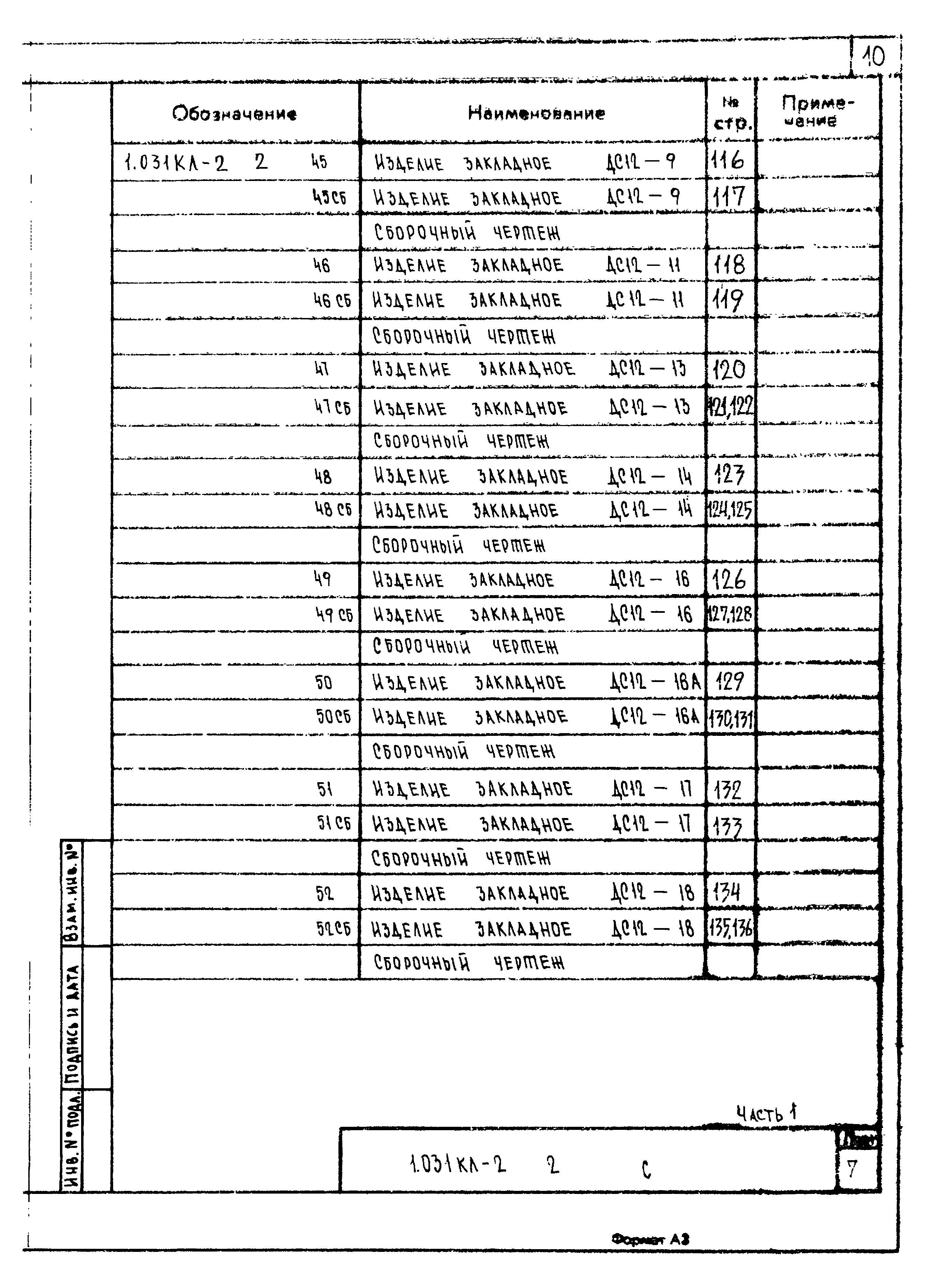 Серия 1.031 КЛ-2