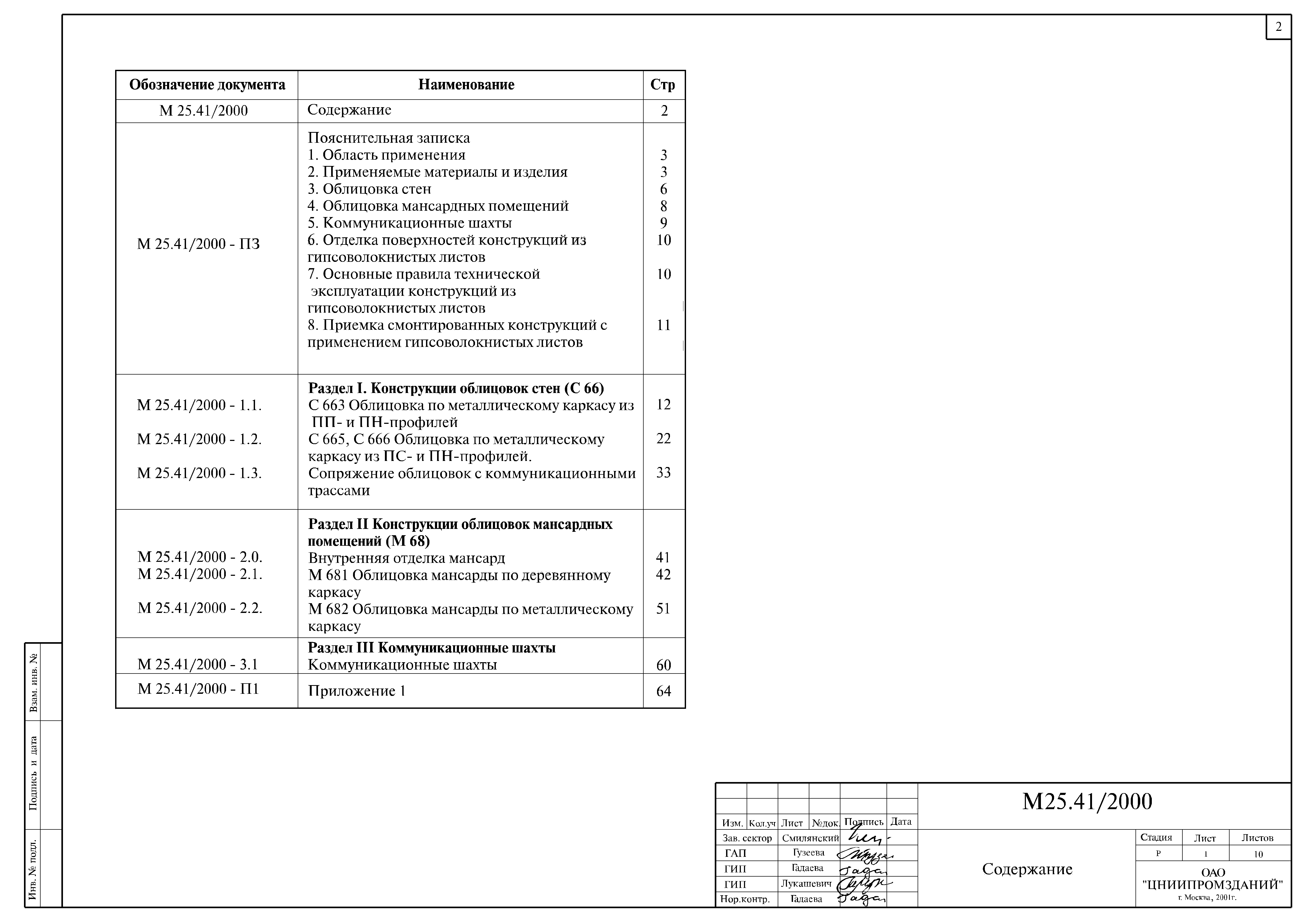 Шифр М25.41/2000