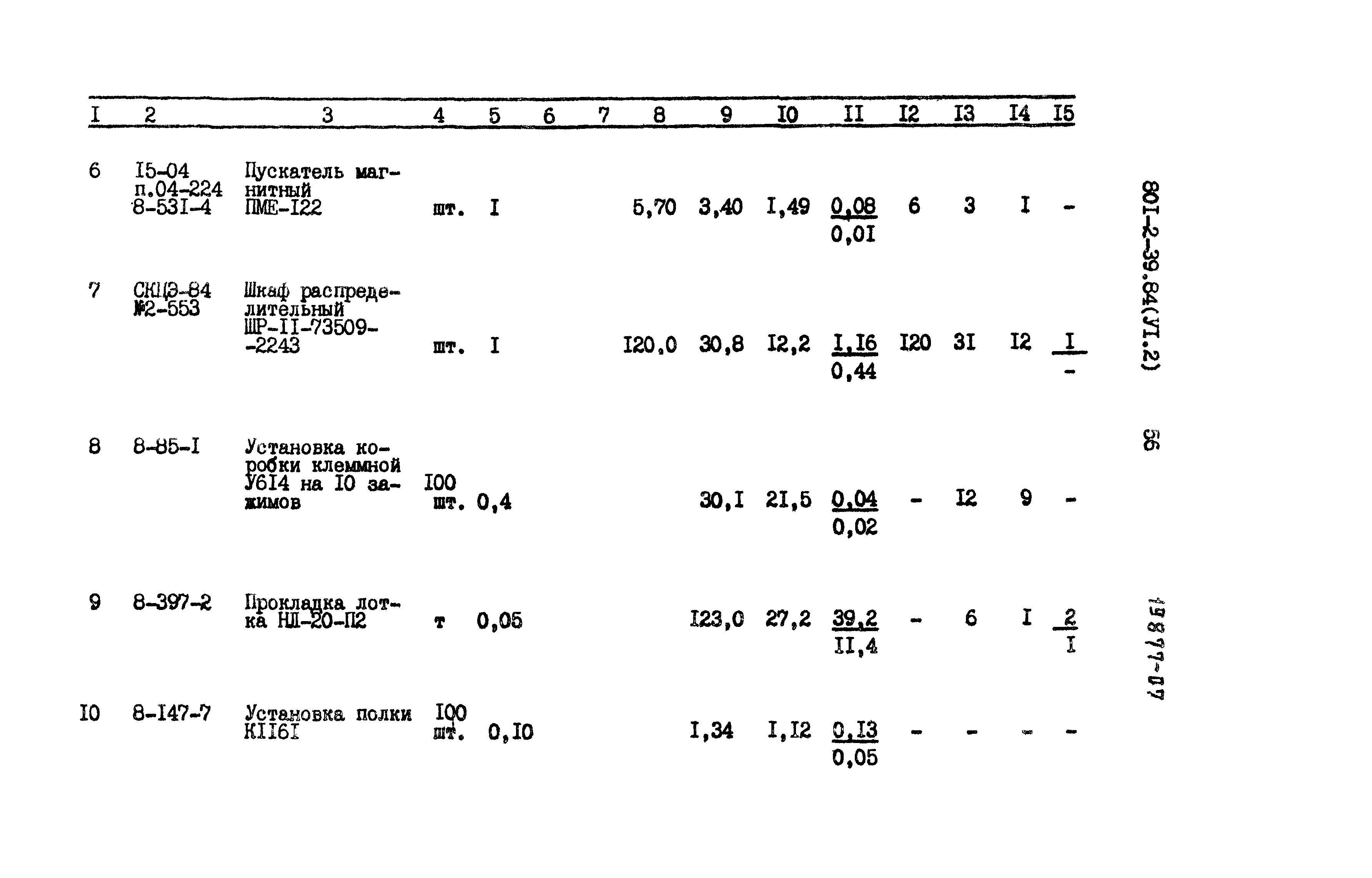 Типовой проект 801-2-37.84