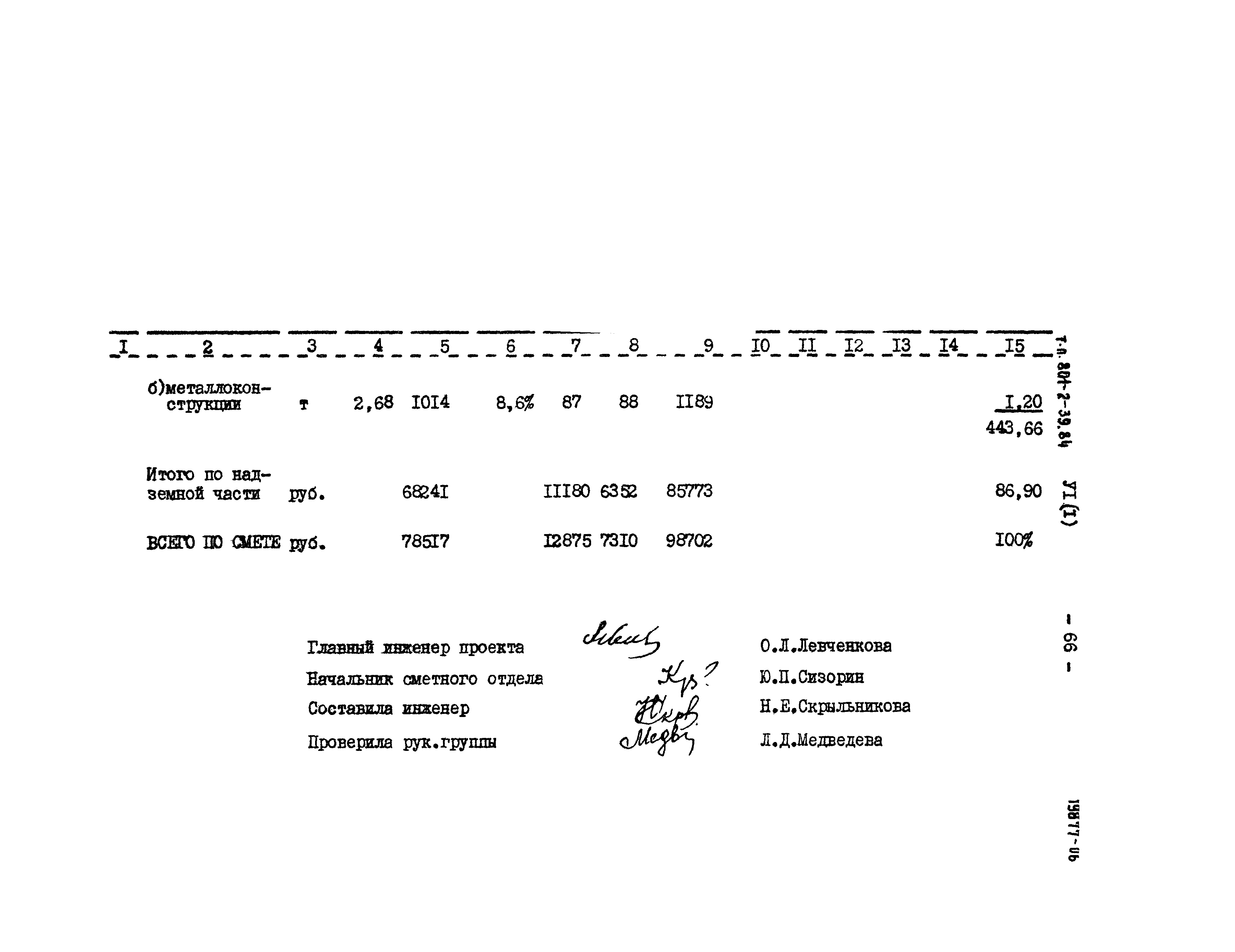 Типовой проект 801-2-39.84