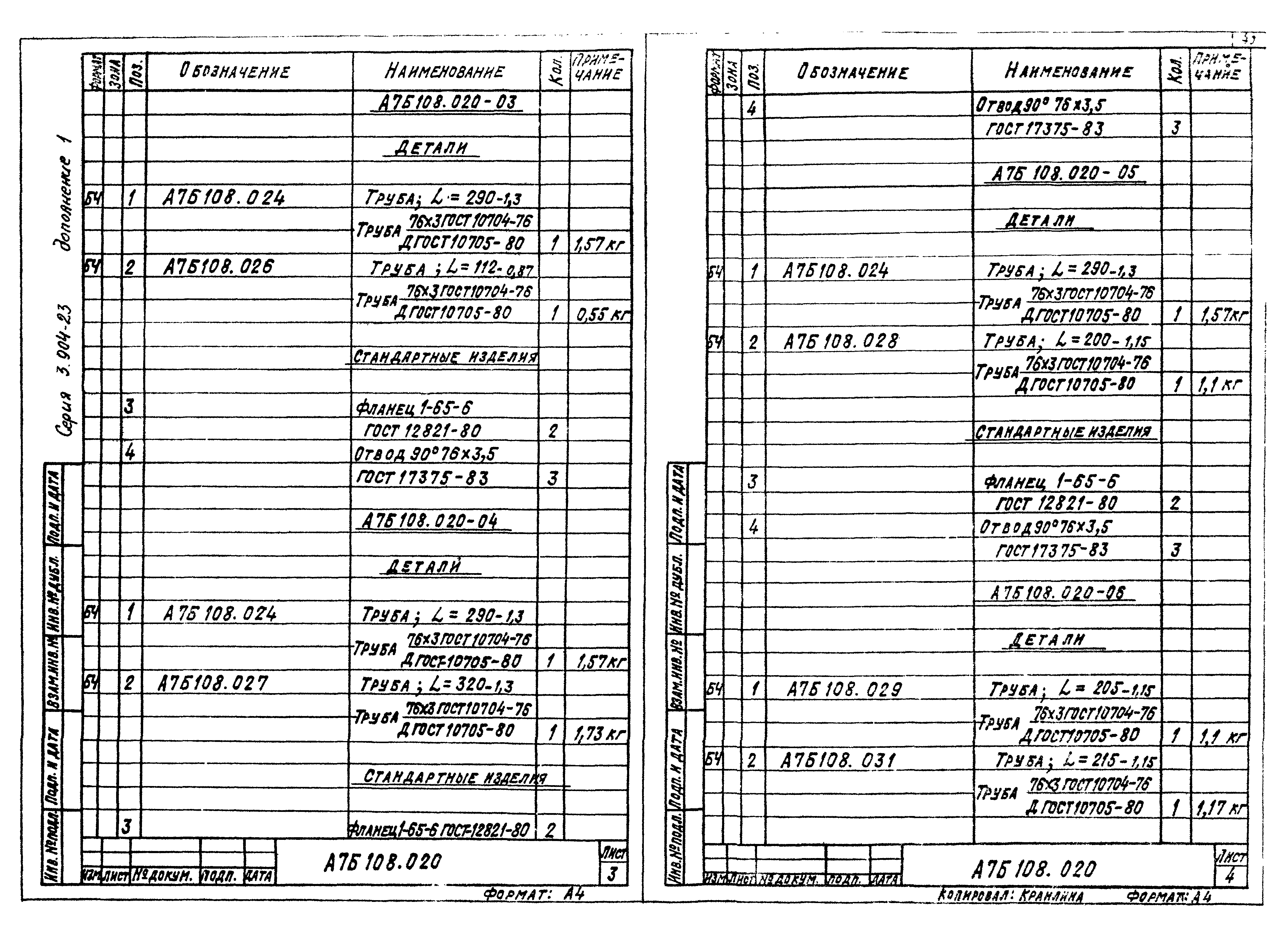 Серия 3.904-23