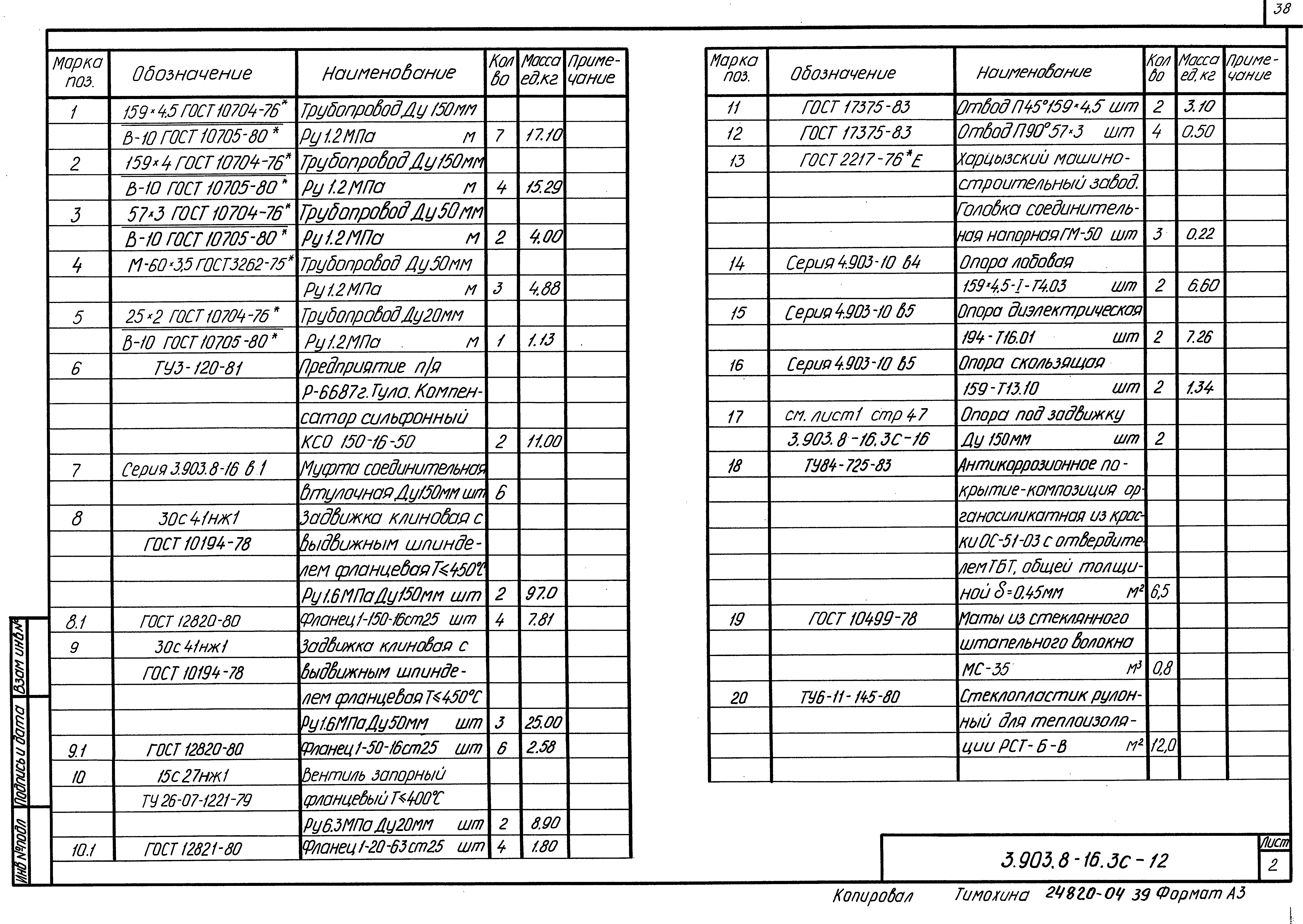 Серия 3.903.8-16