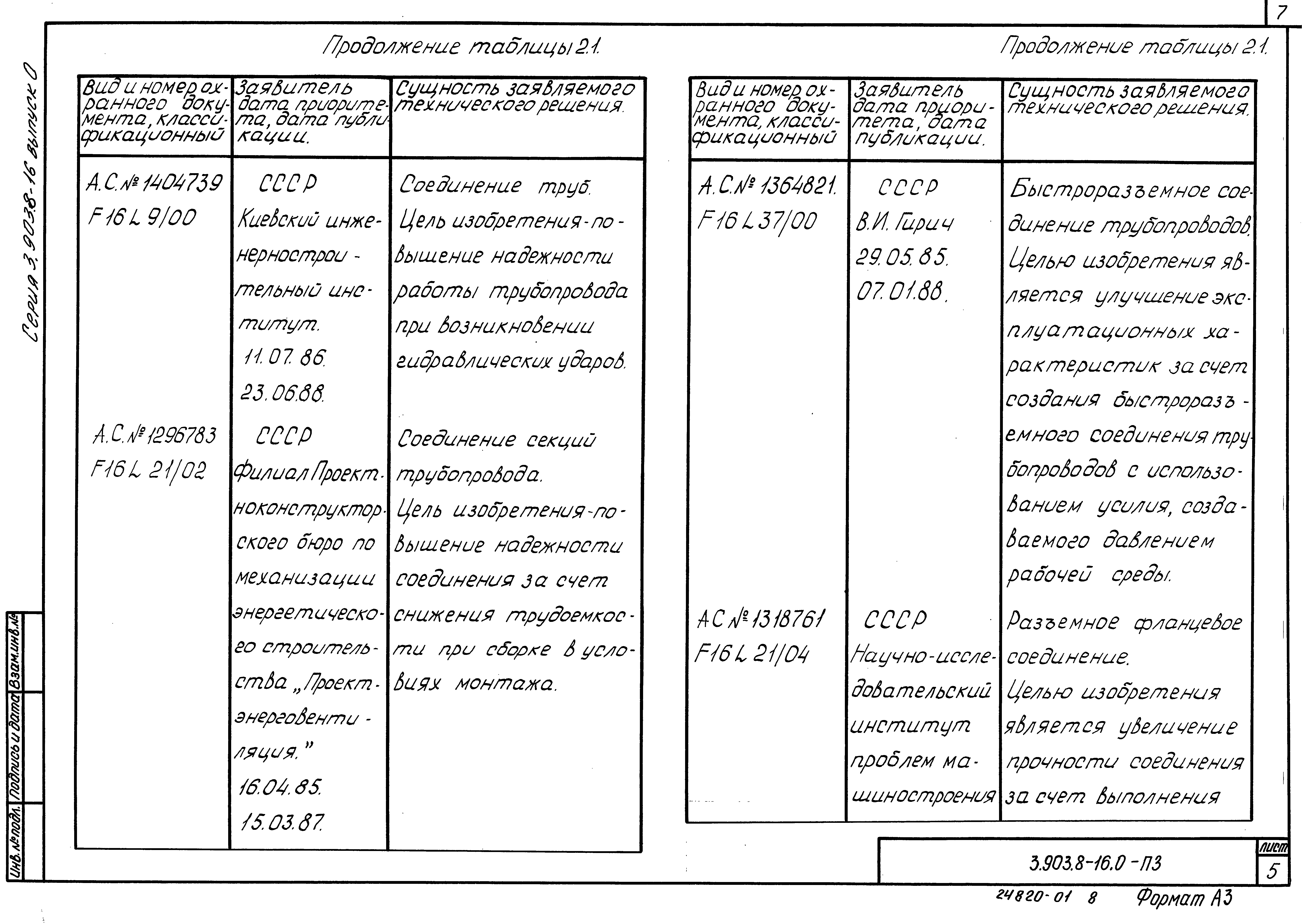 Серия 3.903.8-16