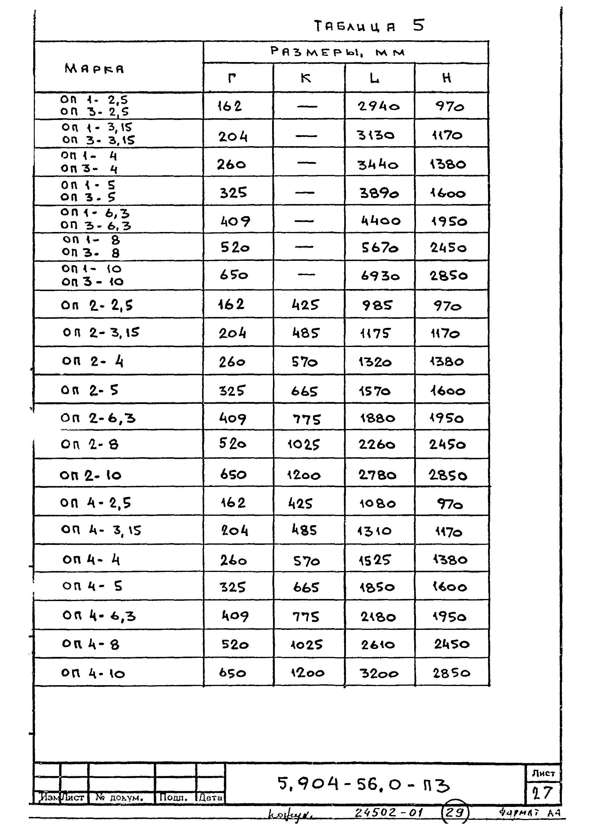 Серия 5.904-56