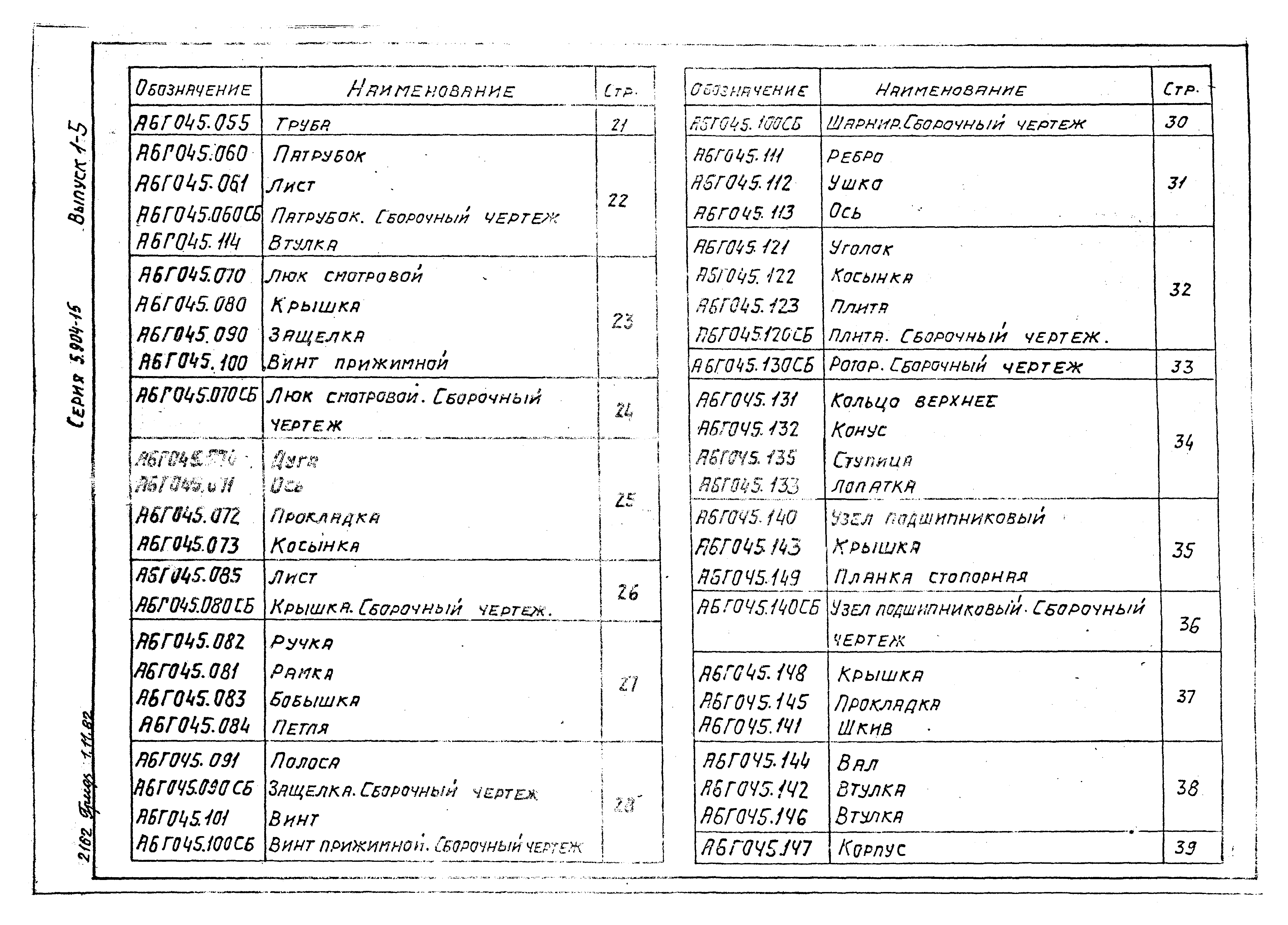 Серия 5.904-15