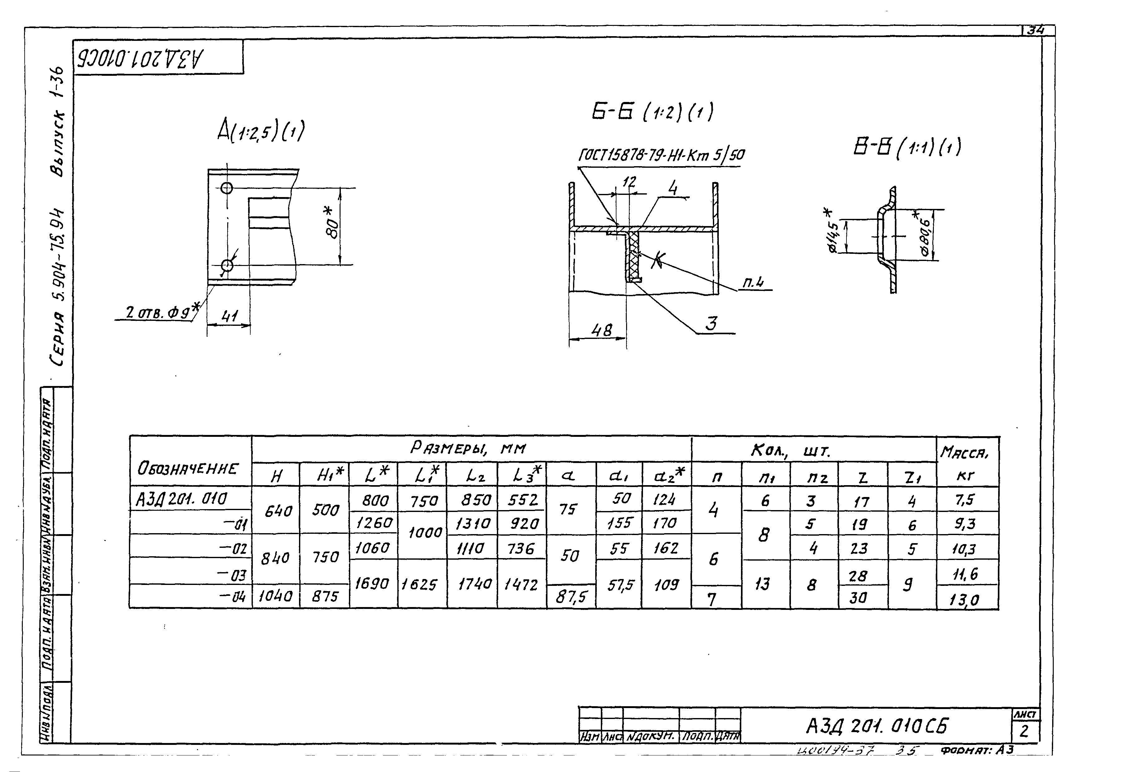 Серия 5.904-75.94