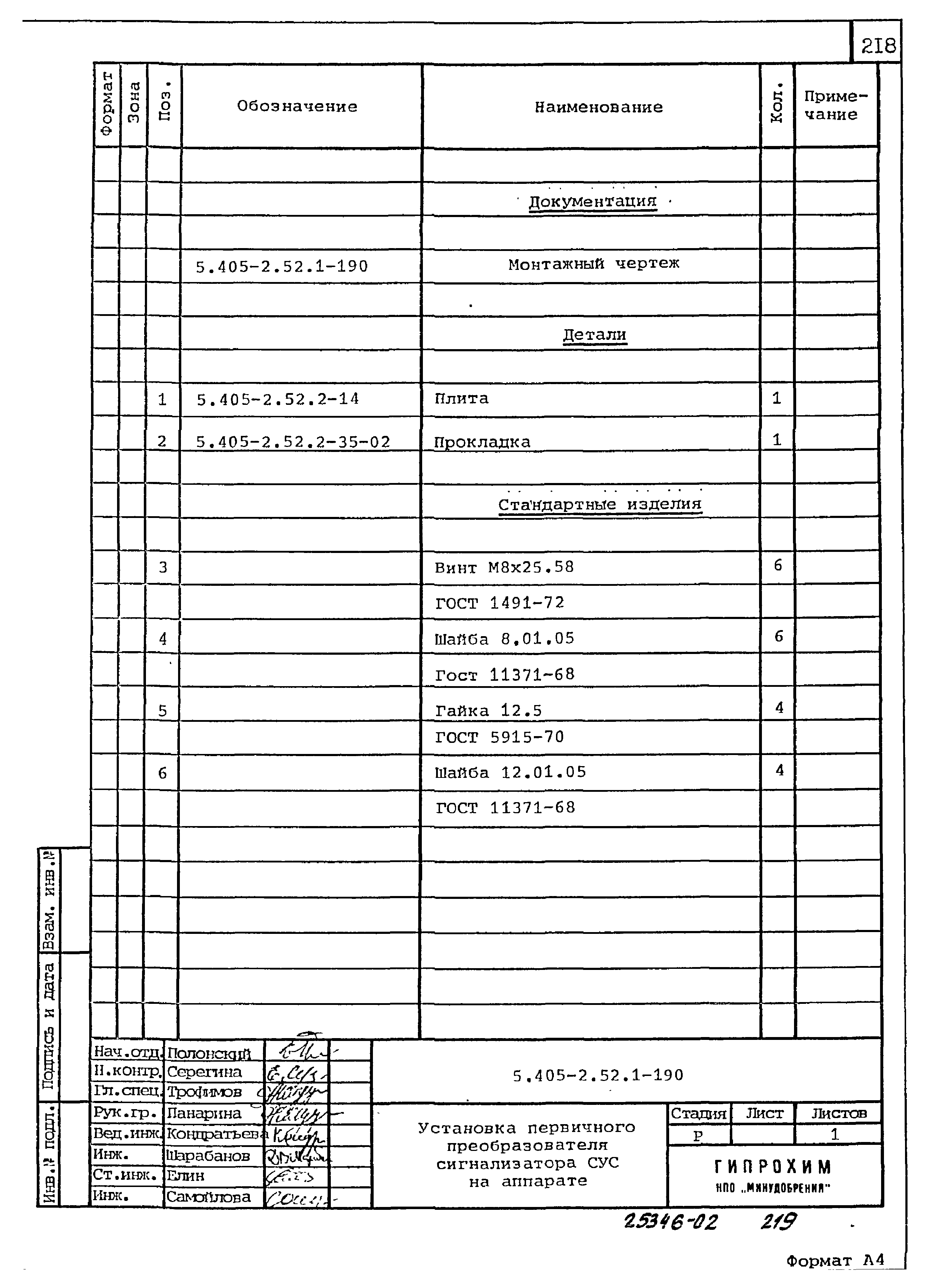 Серия 5.405-2.52