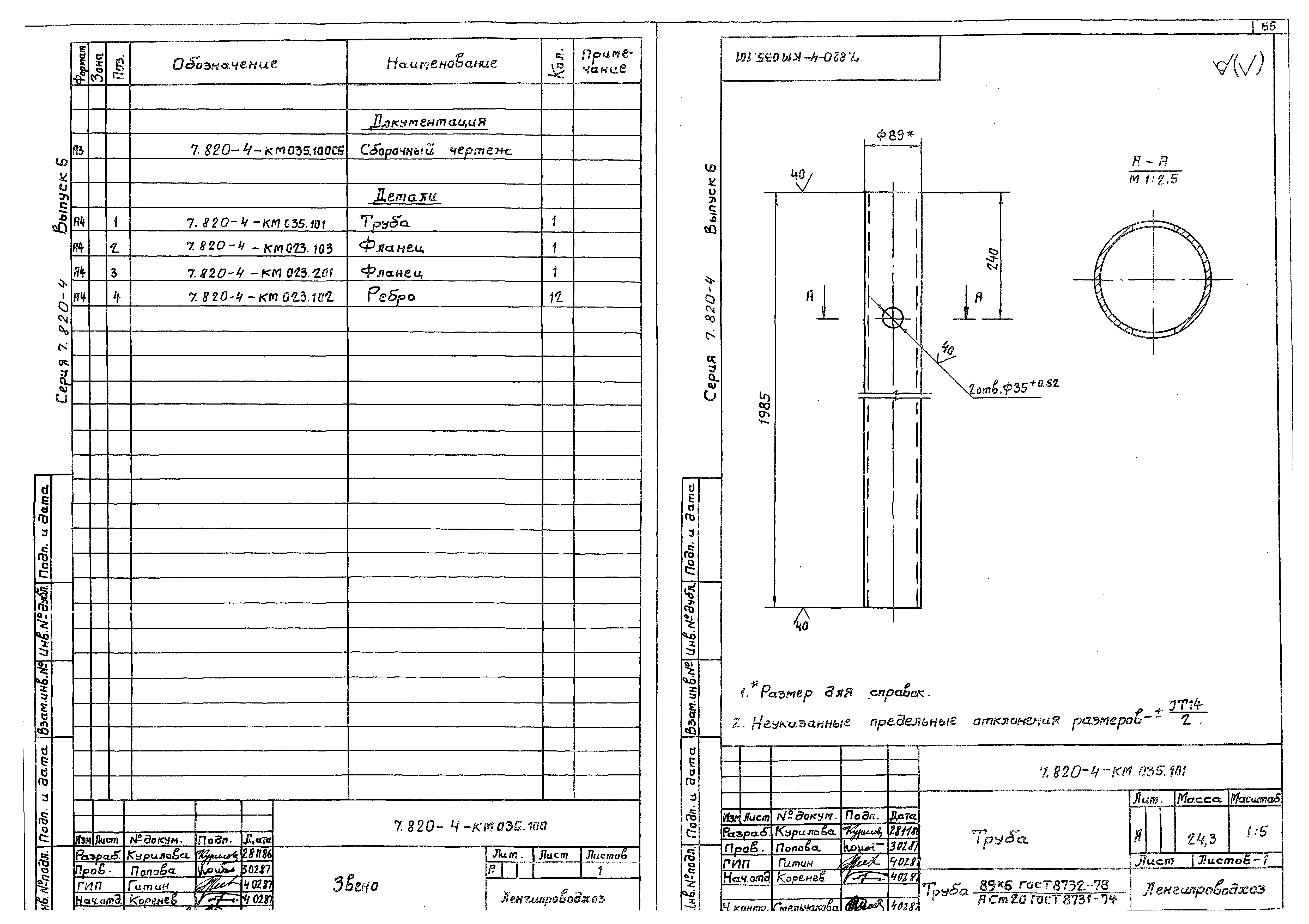 Серия 7.820-4