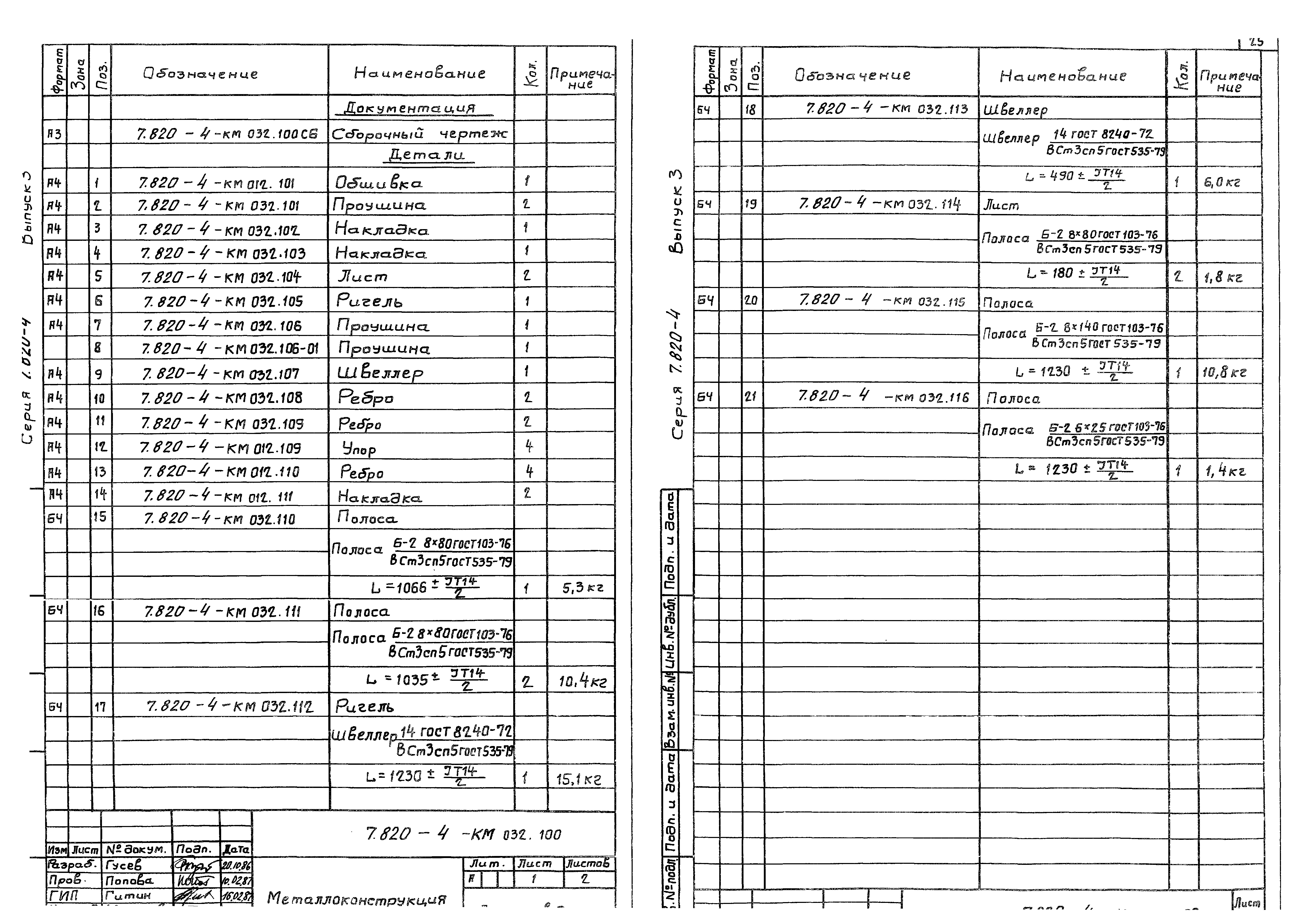 Серия 7.820-4