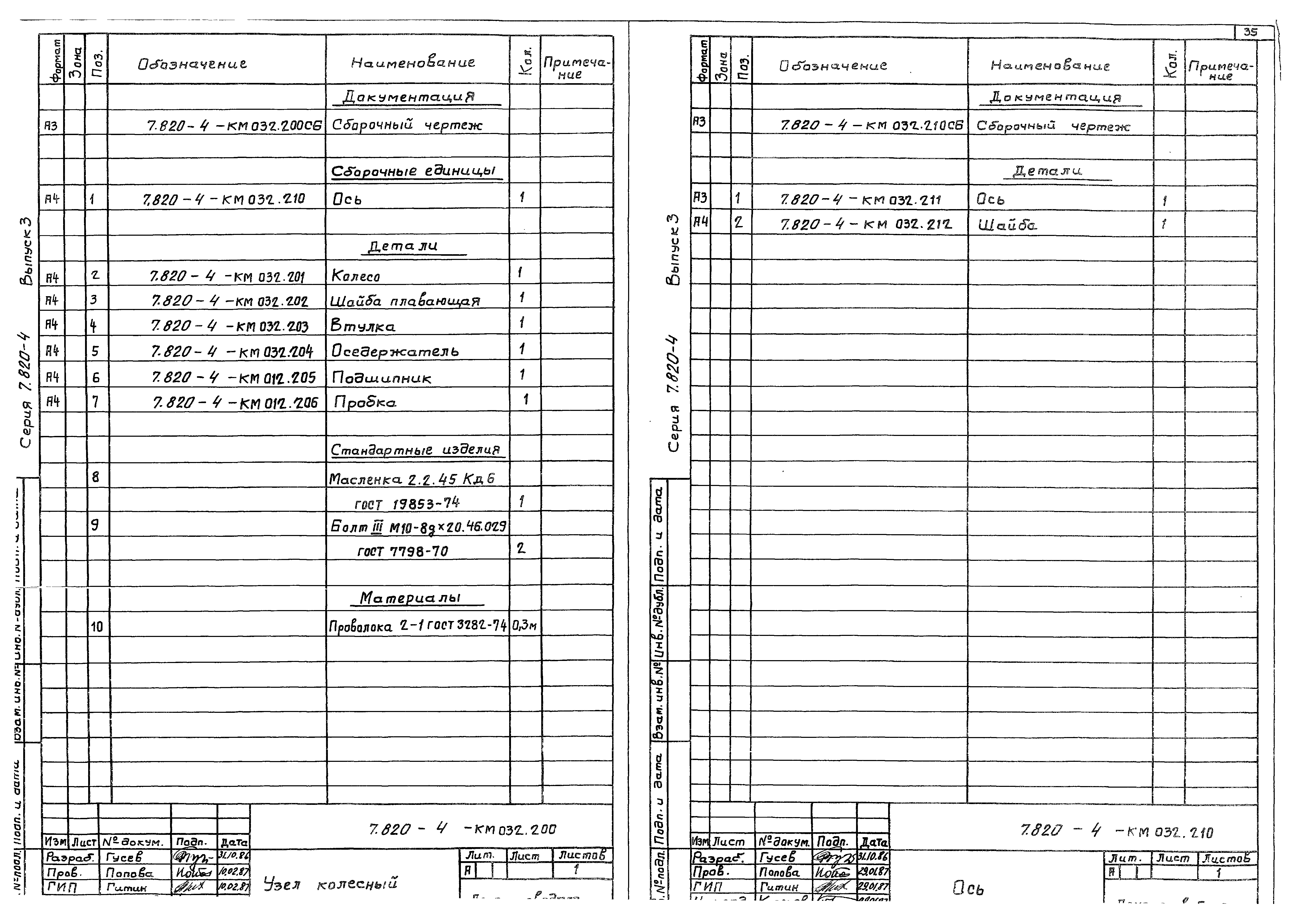 Серия 7.820-4