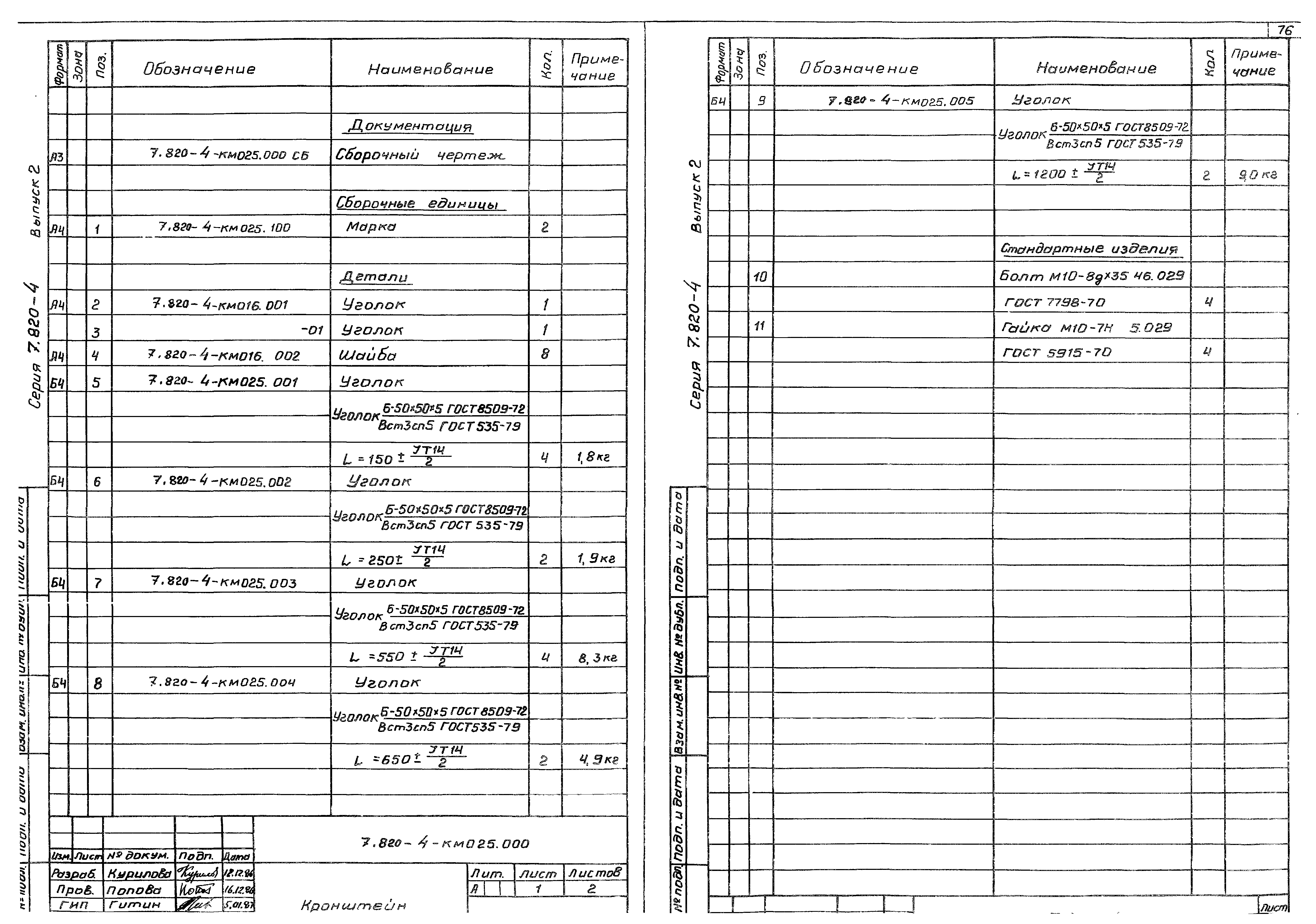 Серия 7.820-4