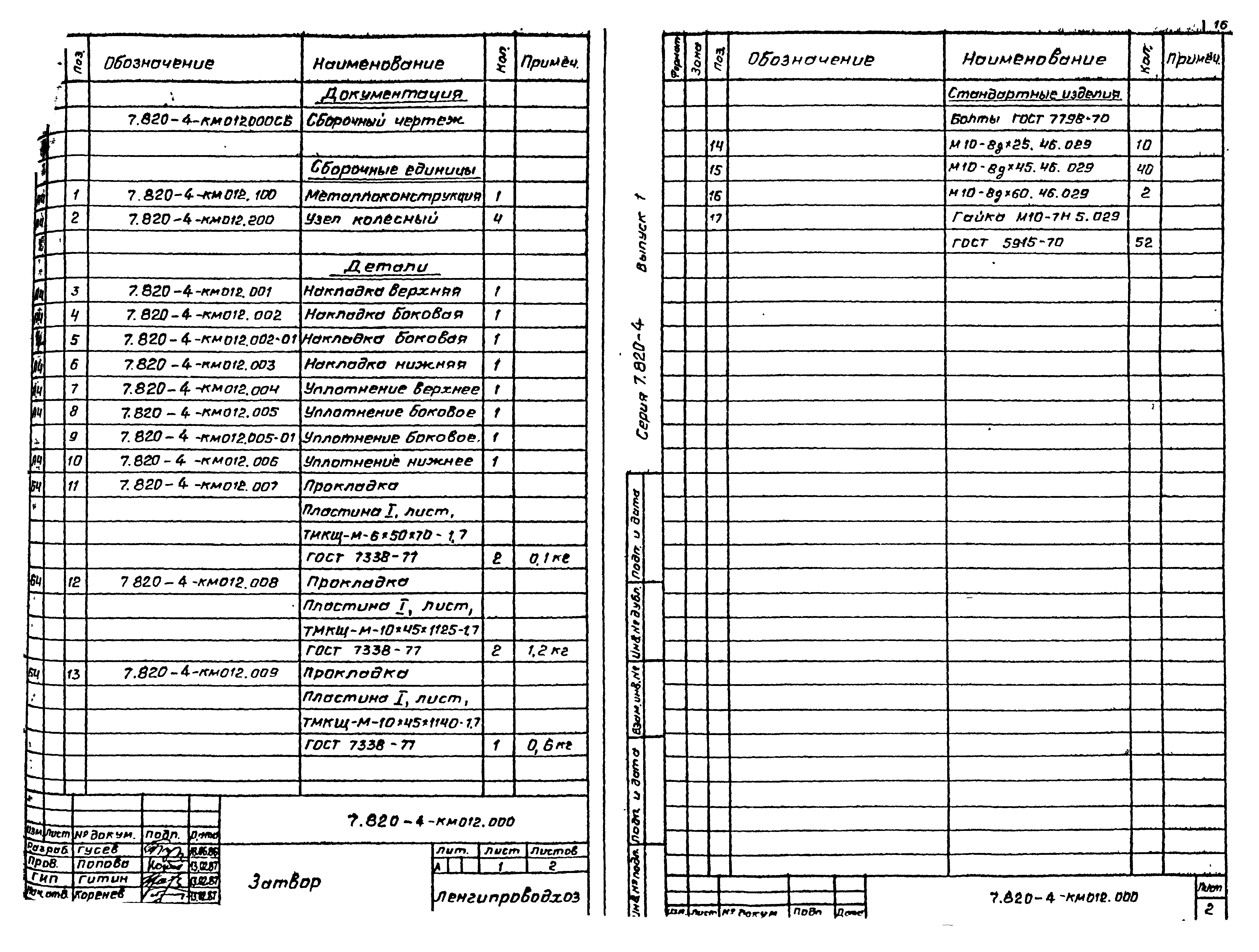 Серия 7.820-4