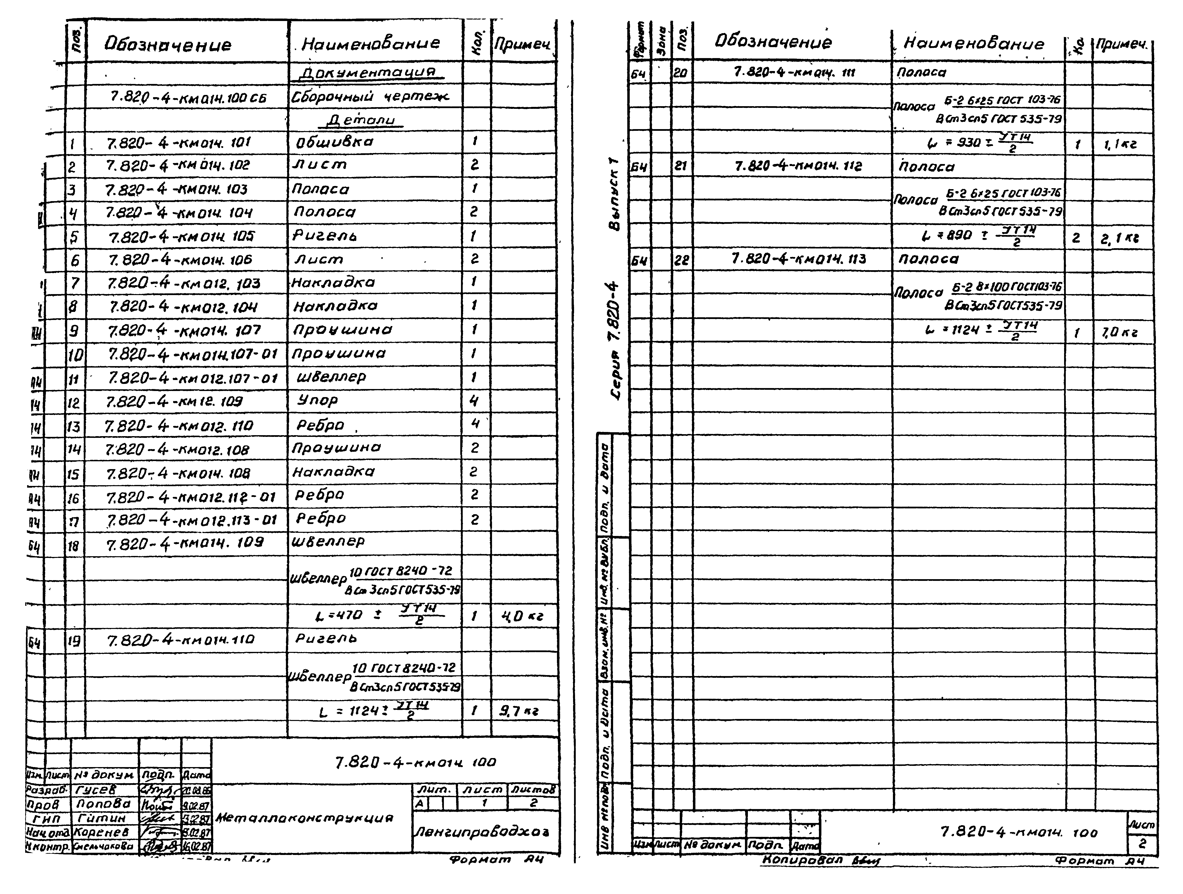 Серия 7.820-4