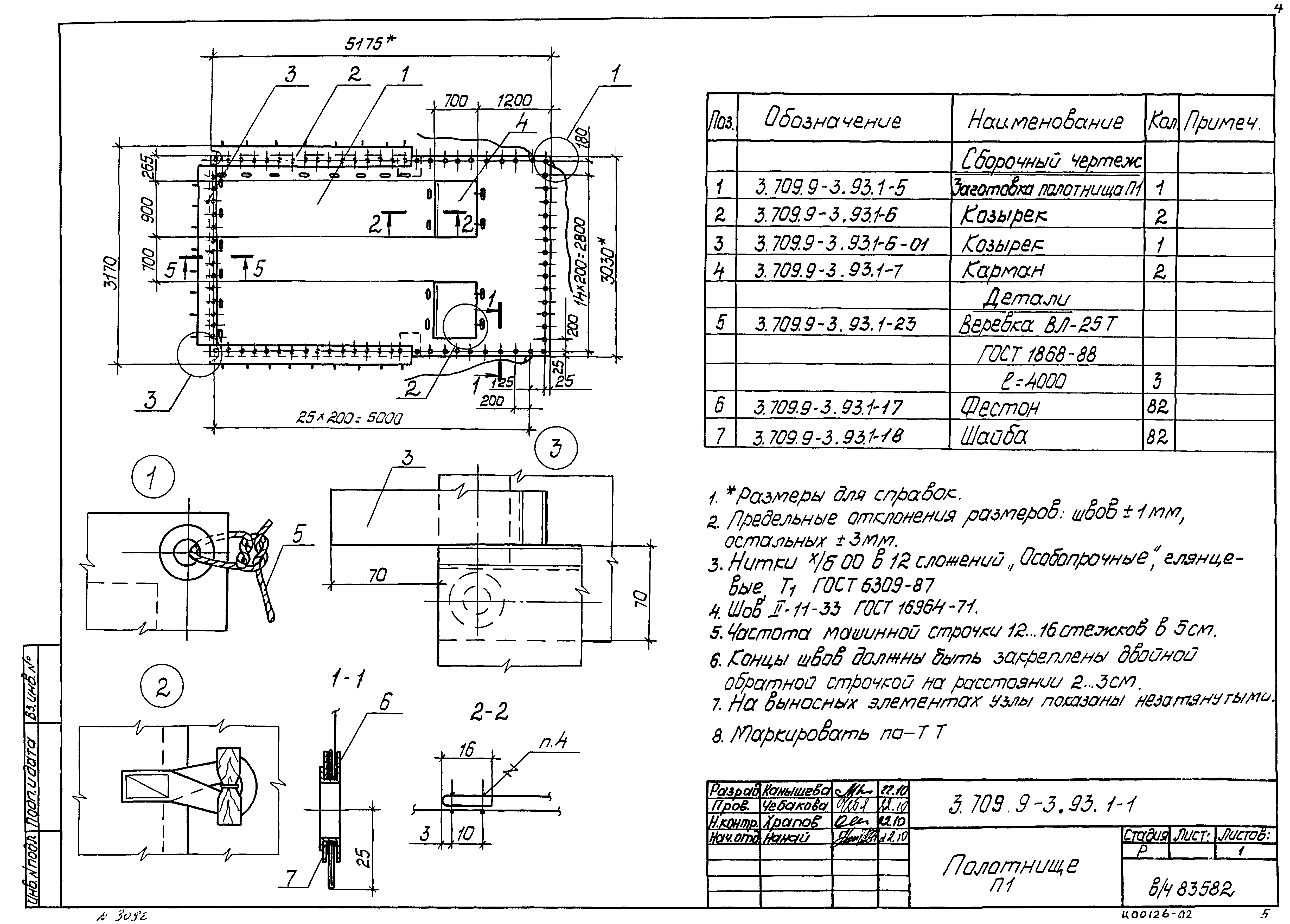 Серия 3.709.9-3.93