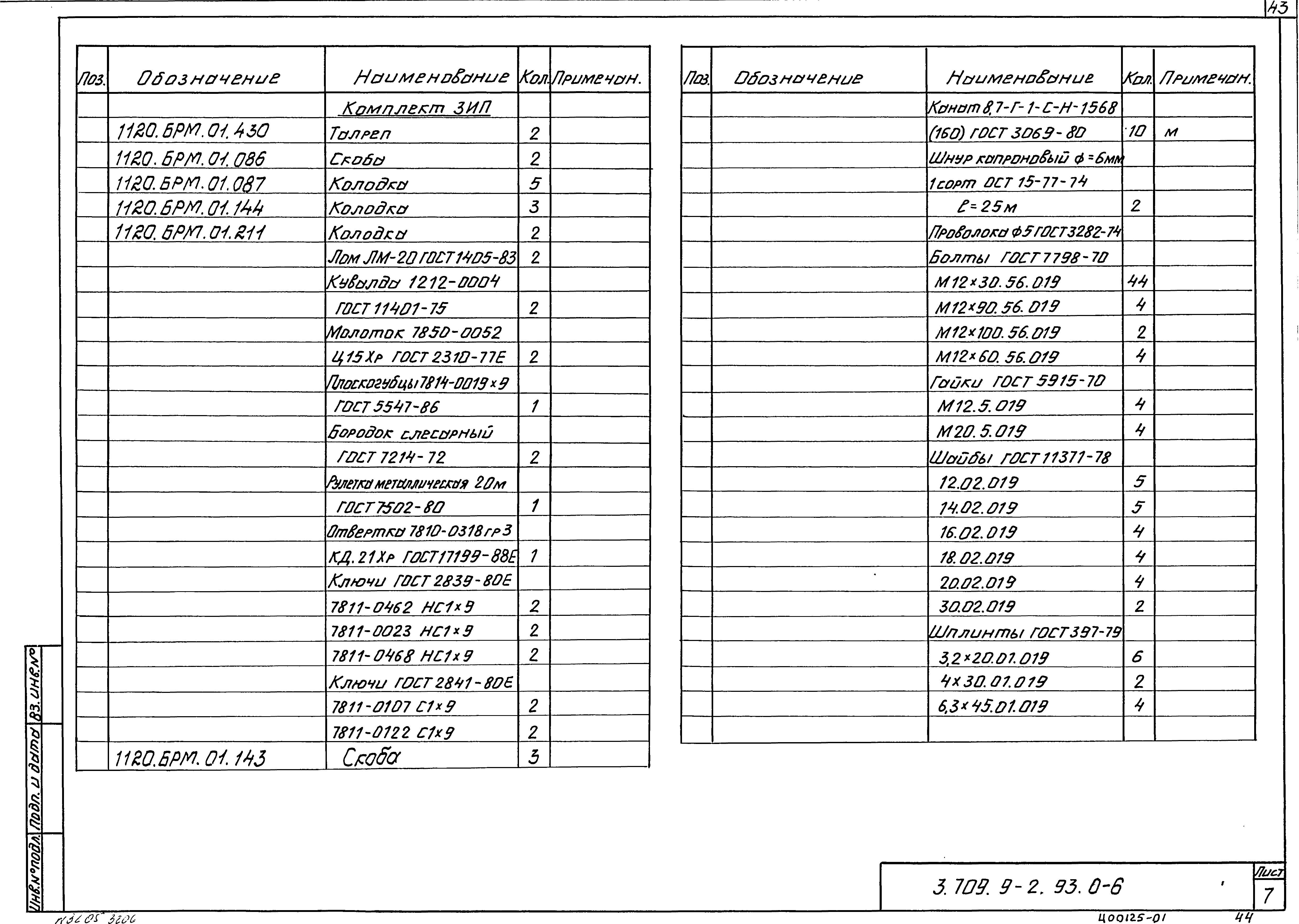 Серия 3.709.9-2.93