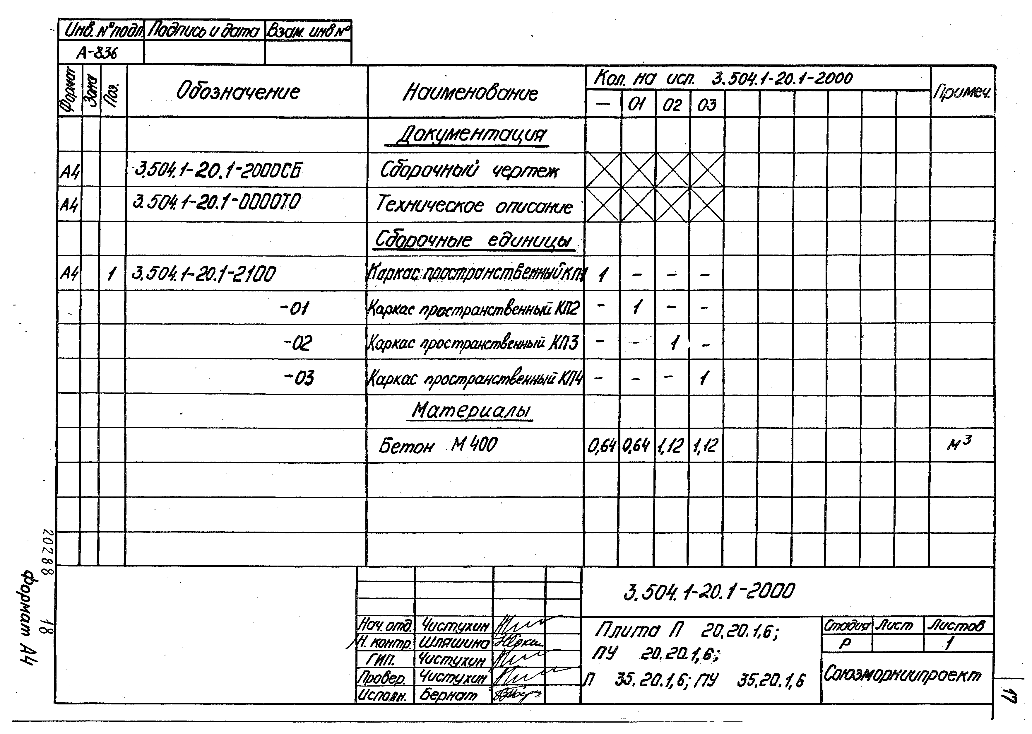 Серия 3.504.1-20