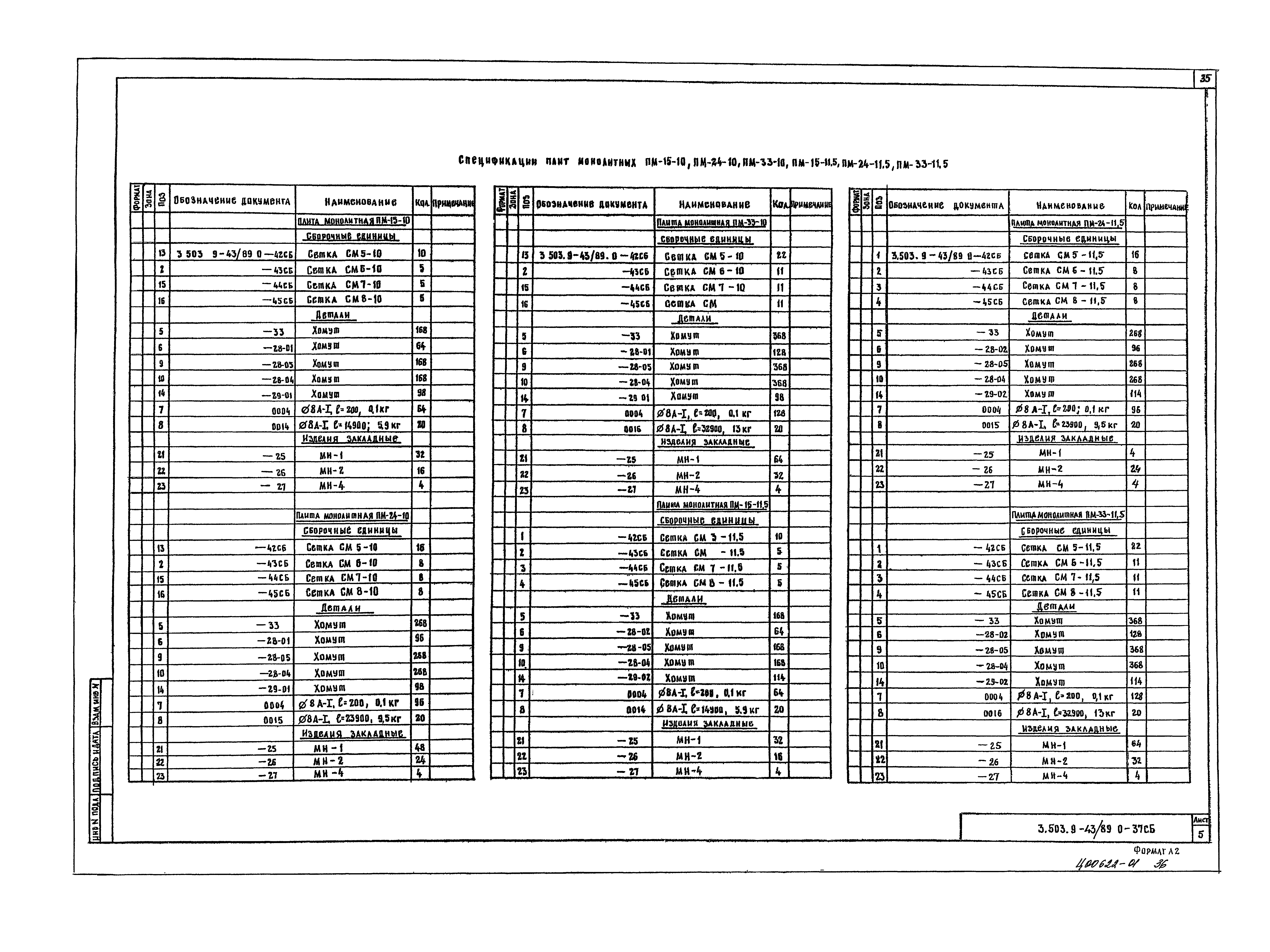 Серия 3.503.9-43/89