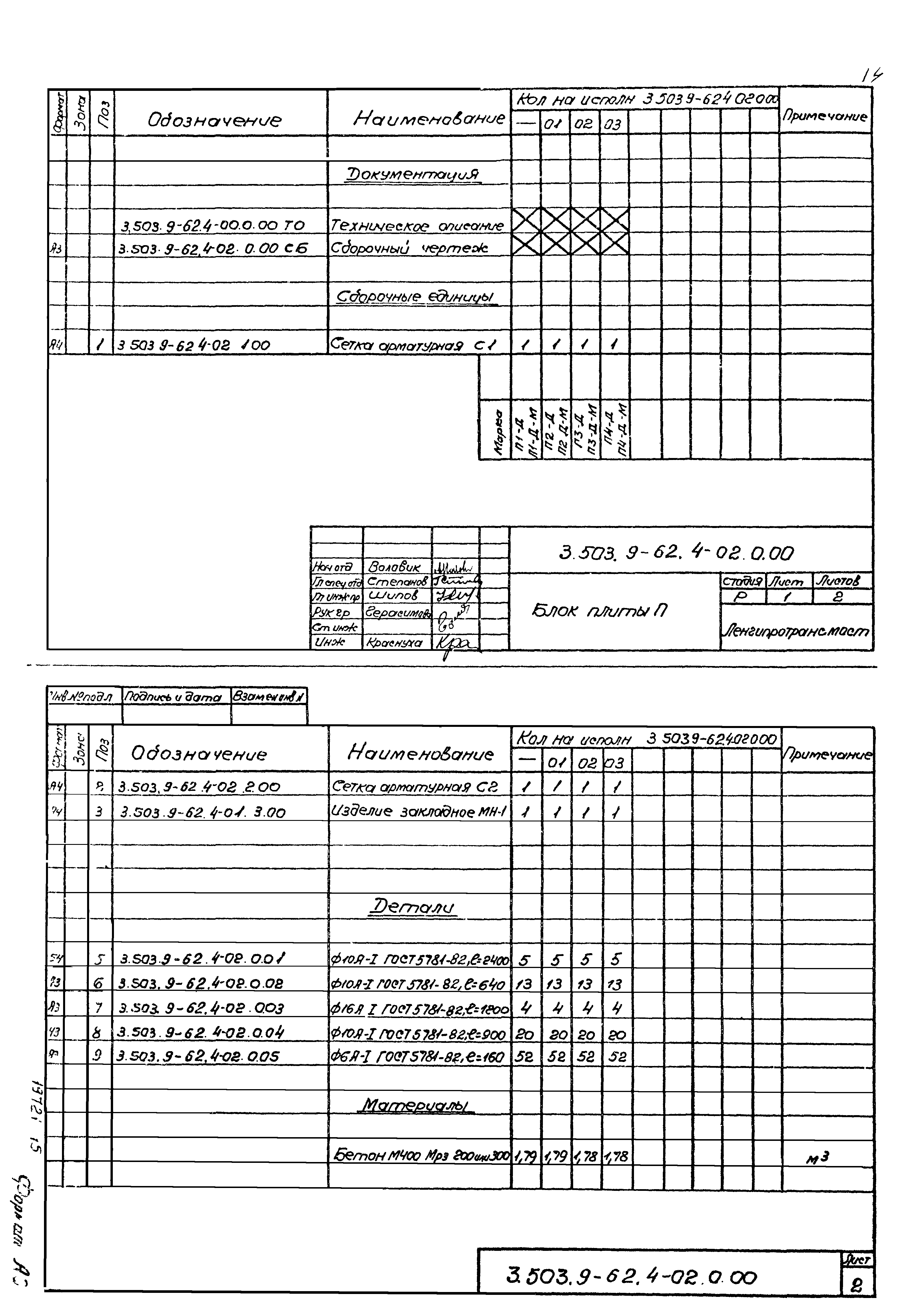 Серия 3.503.9-62