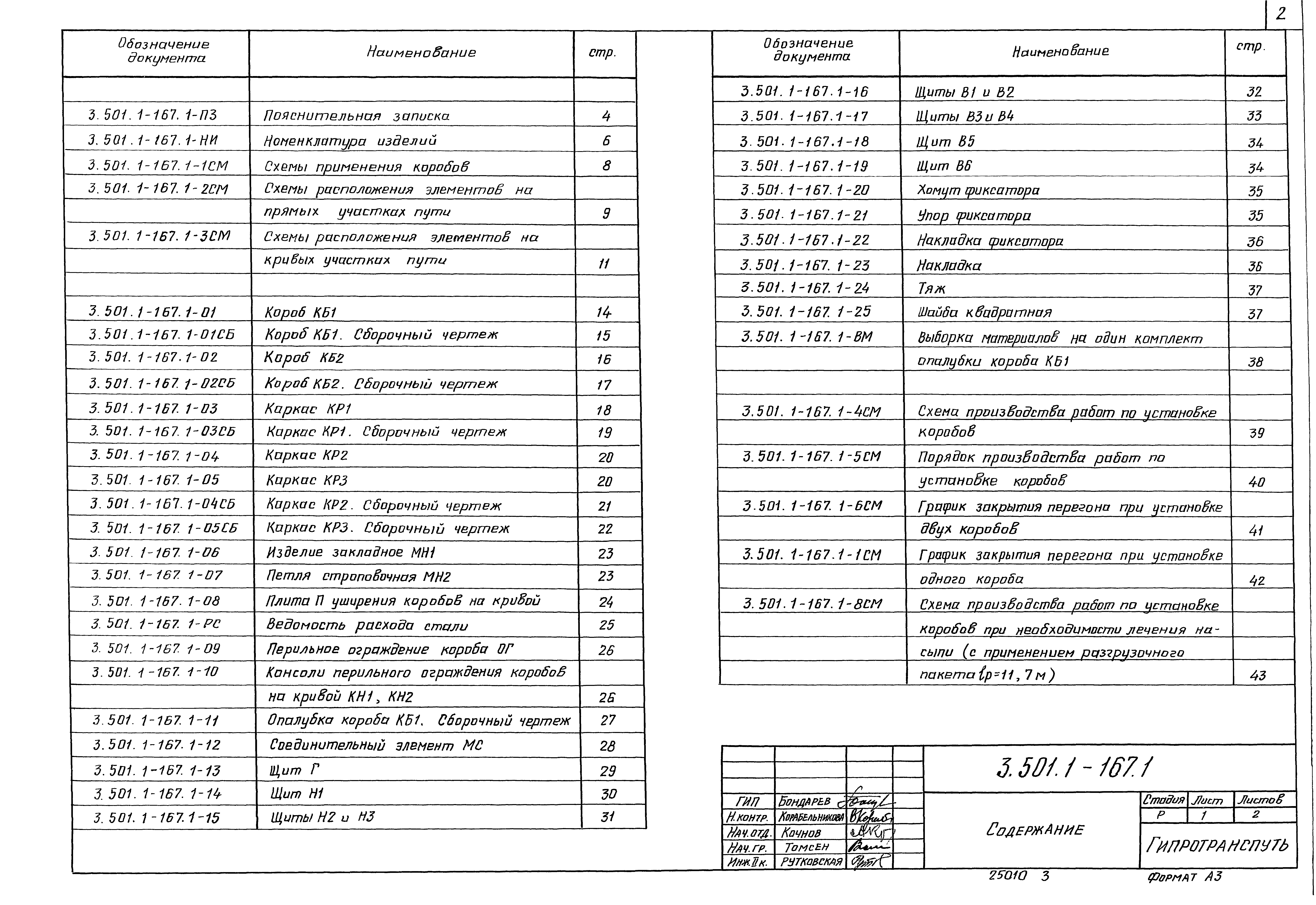 Серия 3.501.1-167