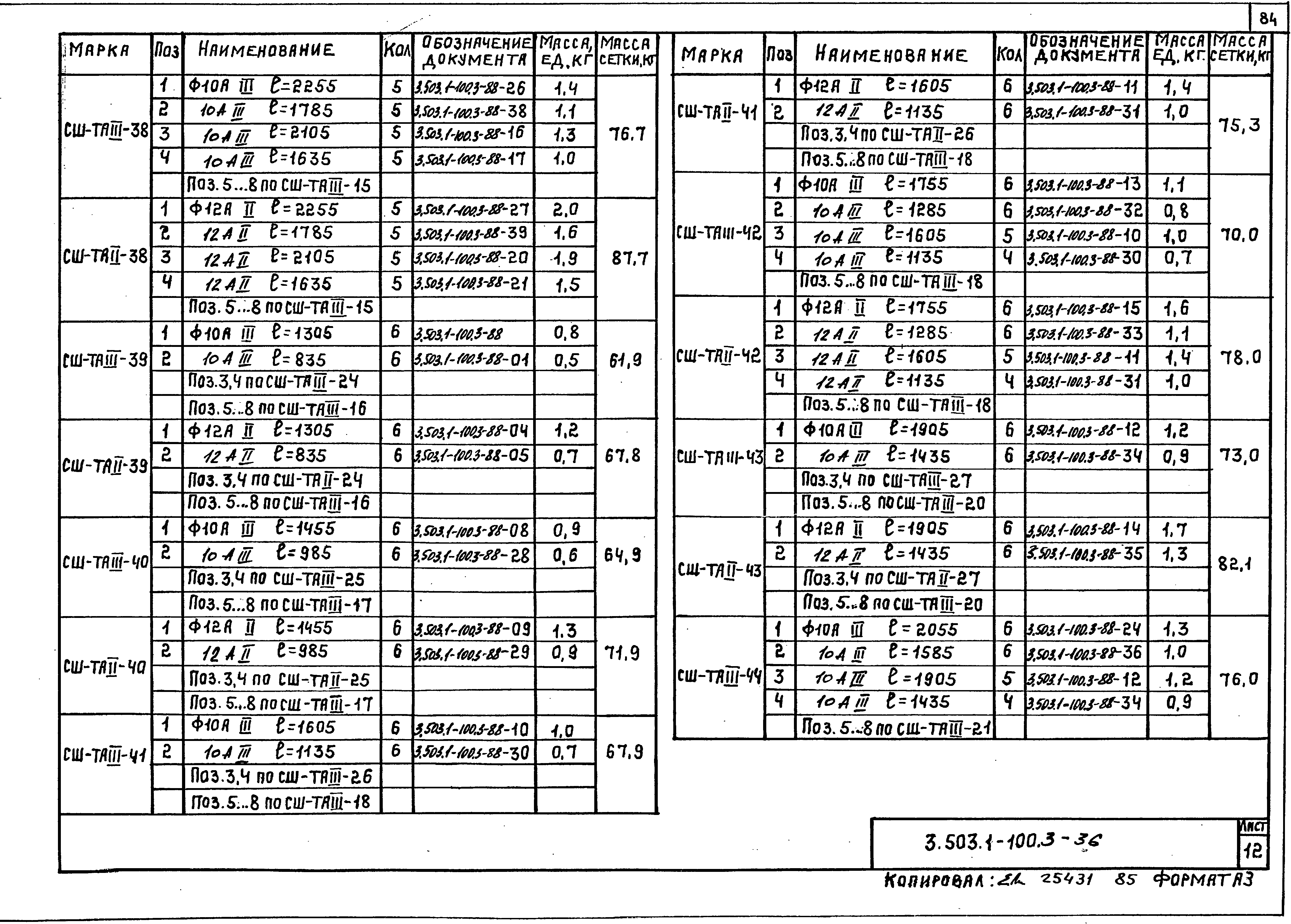 Серия 3.503.1-100