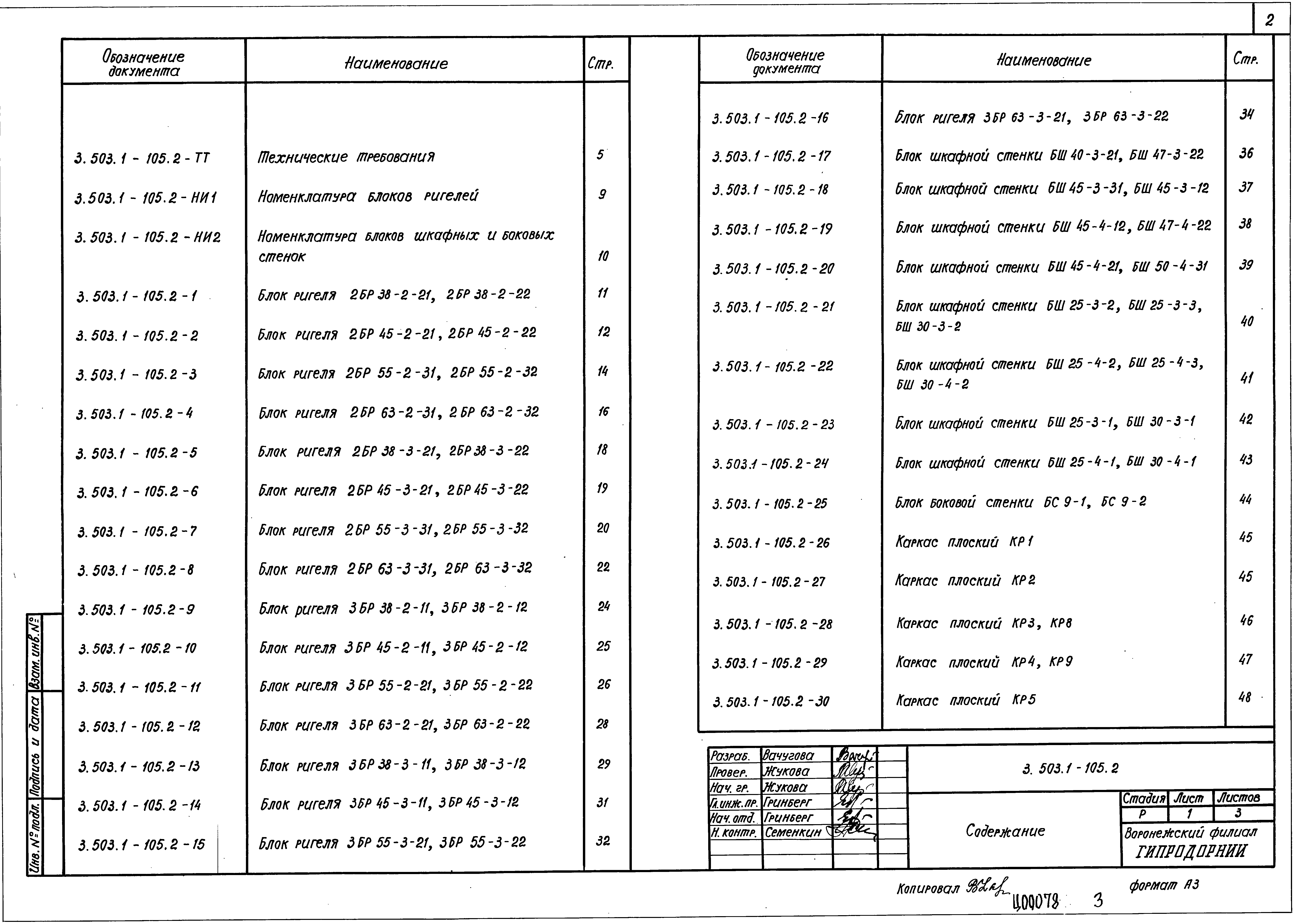 Серия 3.503.1-105