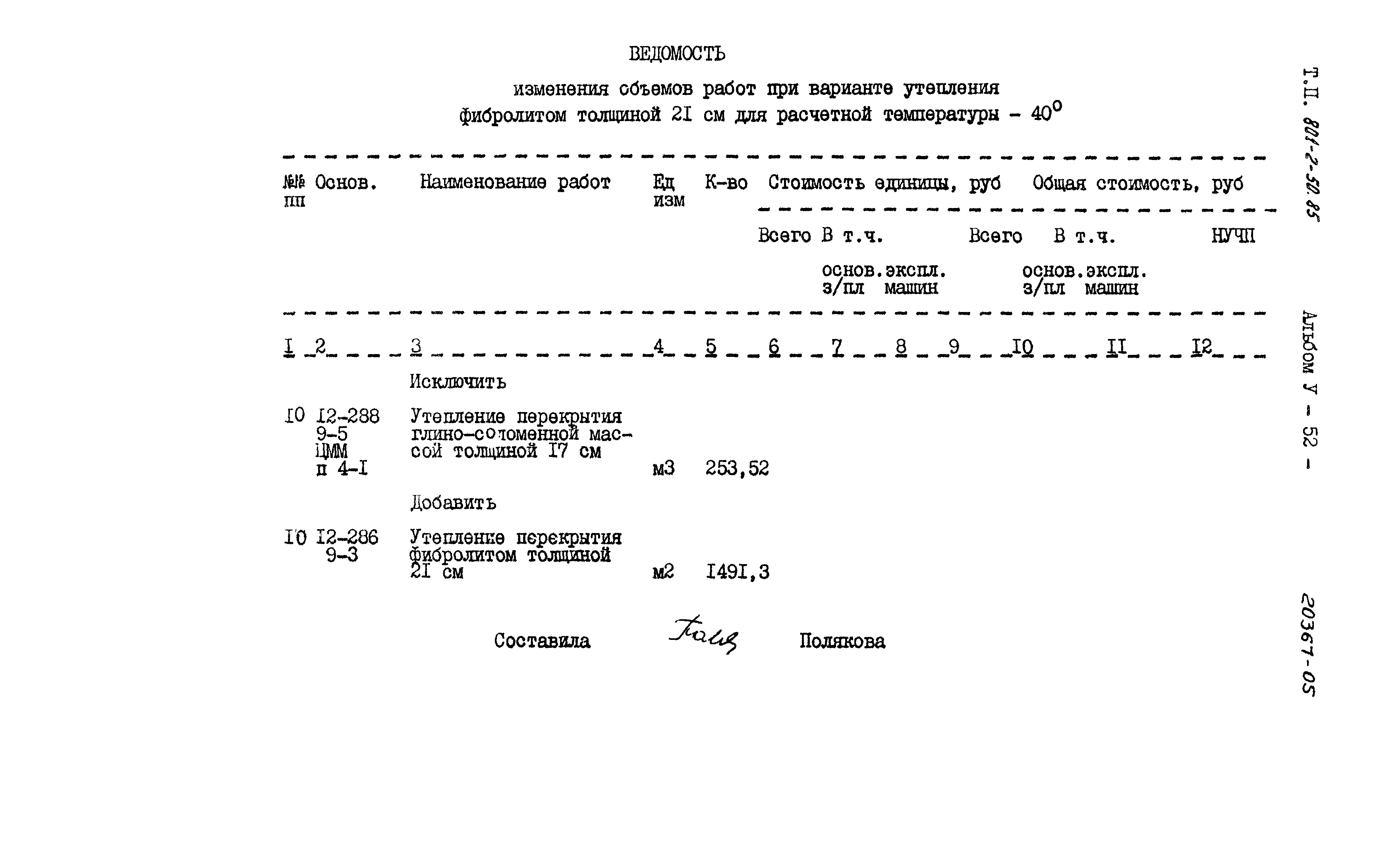 Типовой проект 801-2-50.85