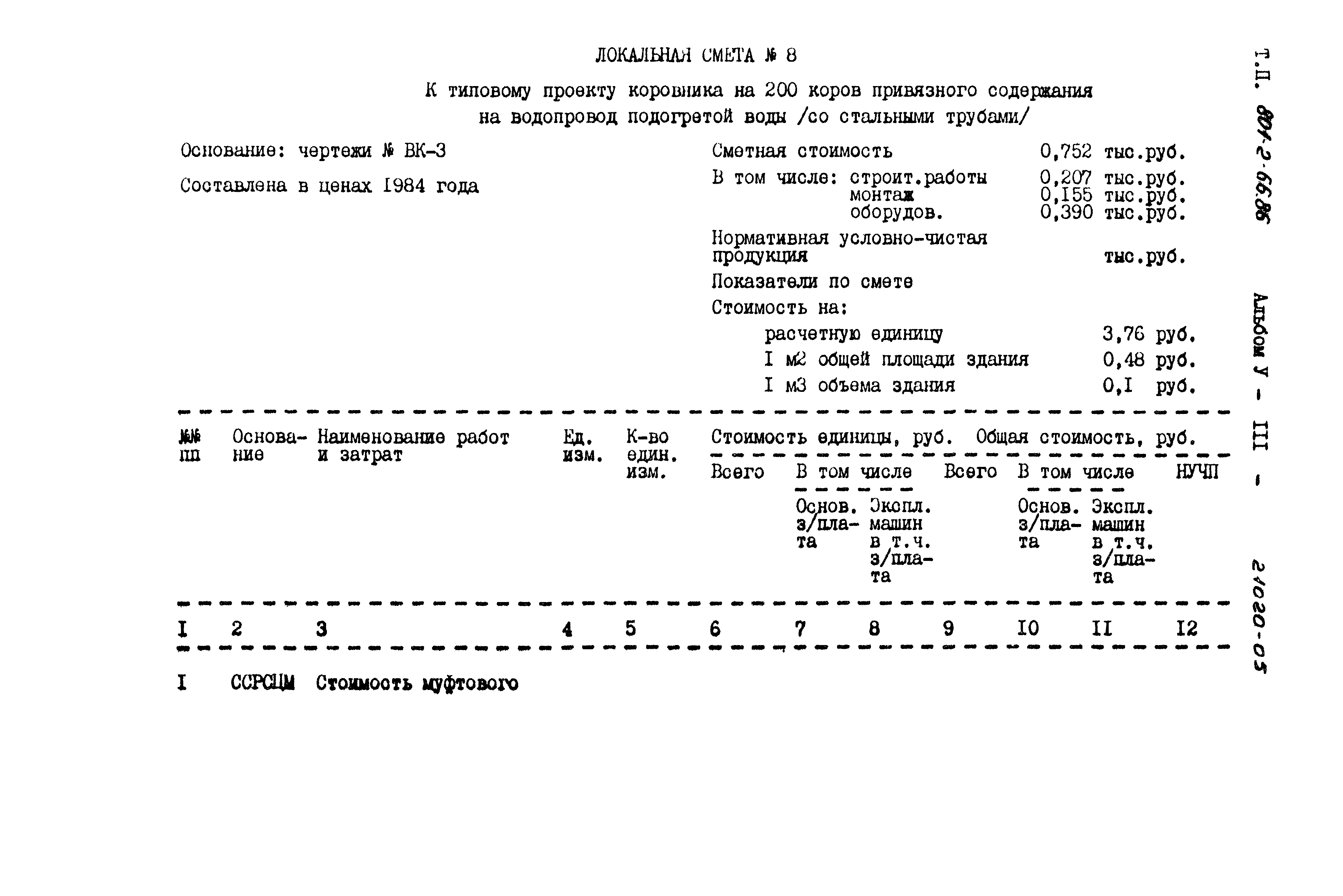 Типовой проект 801-2-66.86