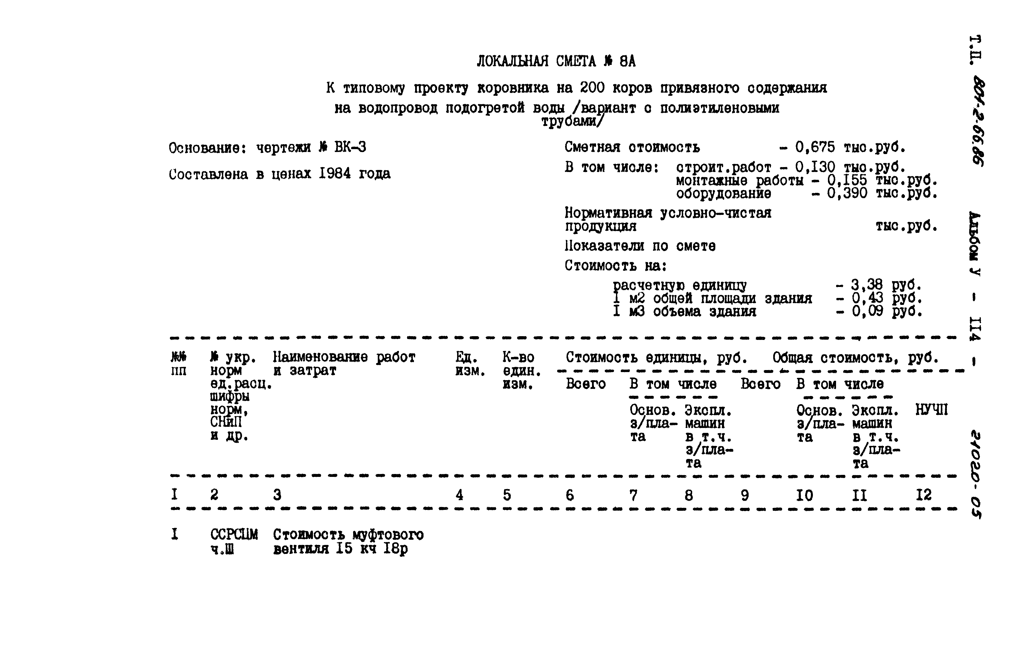 Типовой проект 801-2-66.86