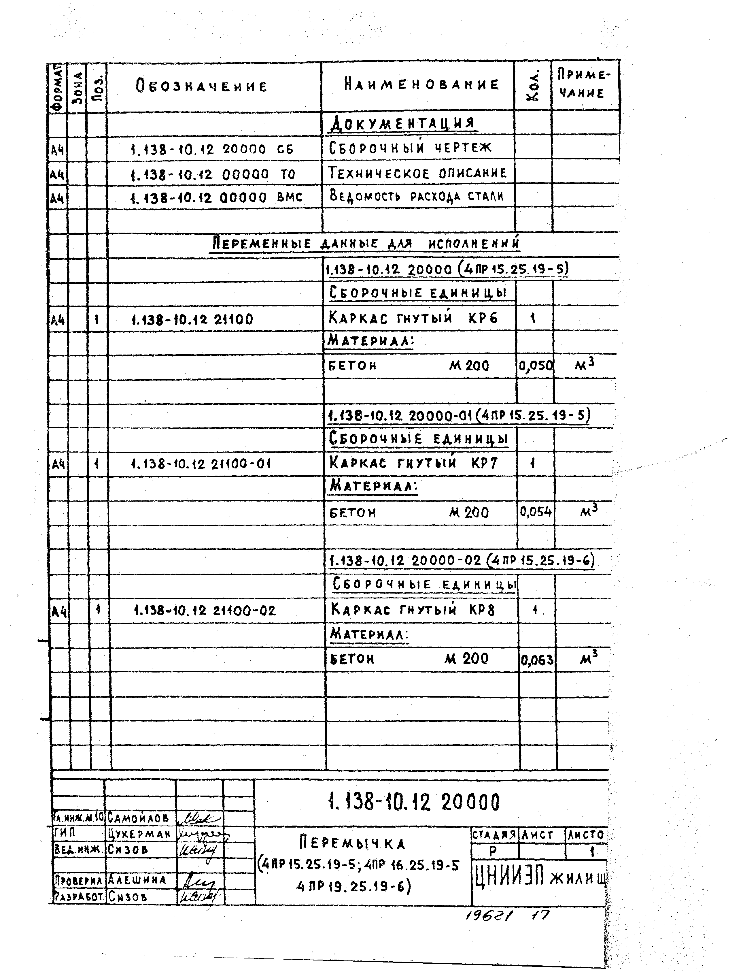 Серия 1.138-10