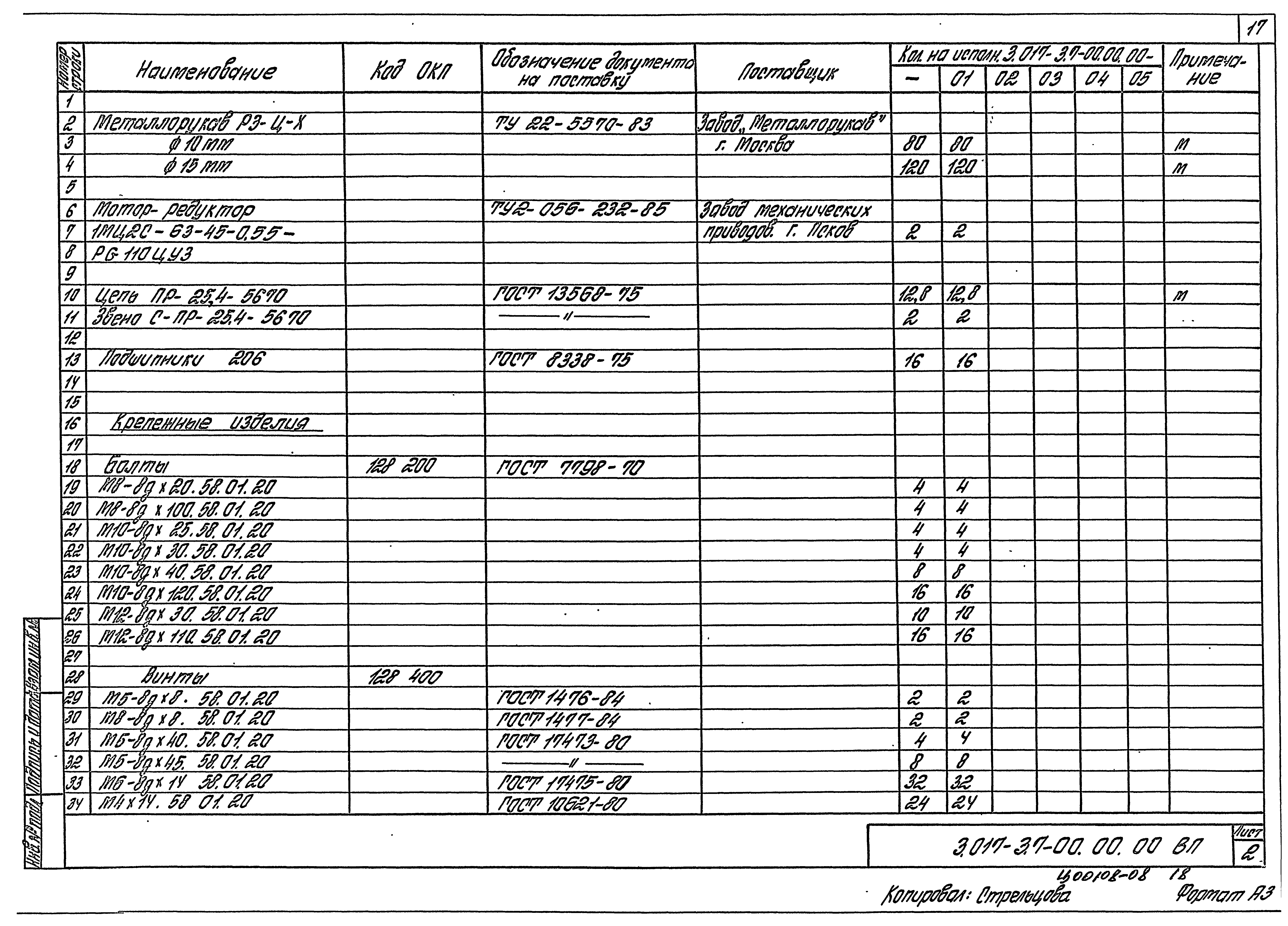 Серия 3.017-3