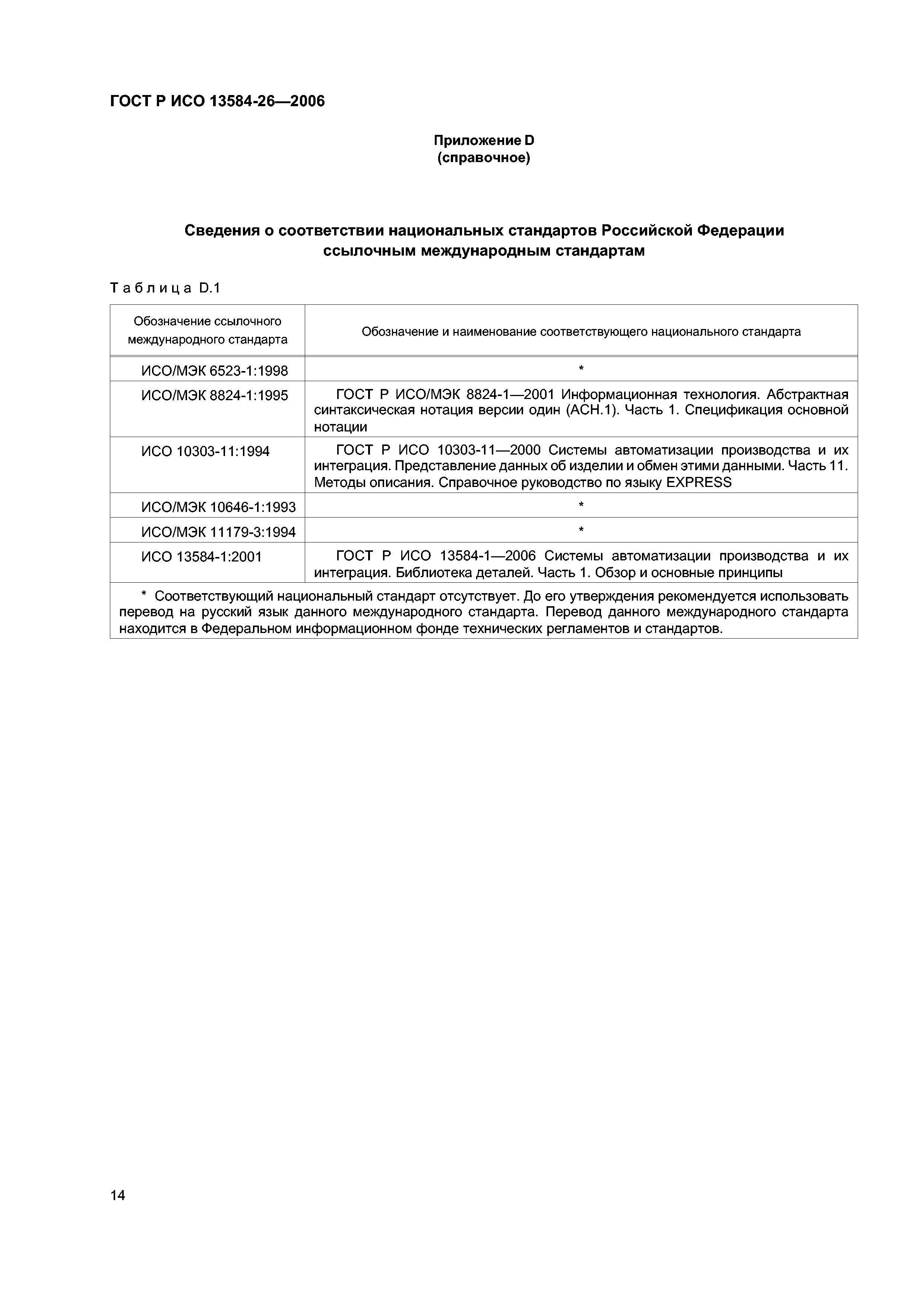 ГОСТ Р ИСО 13584-26-2006