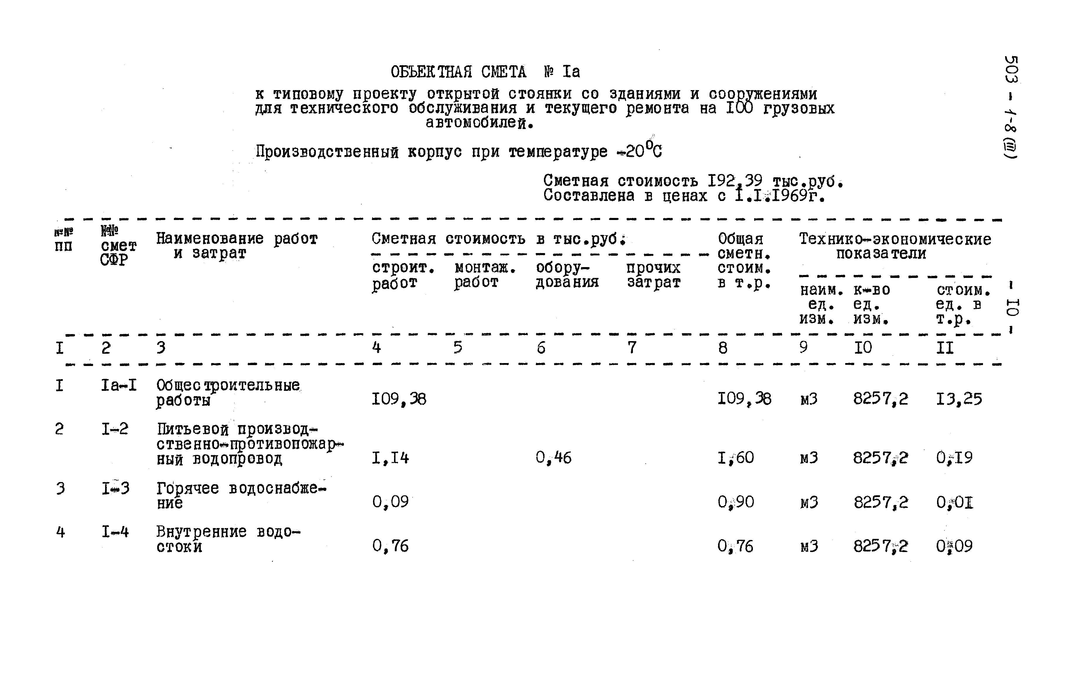 Типовой проект 503-1-8