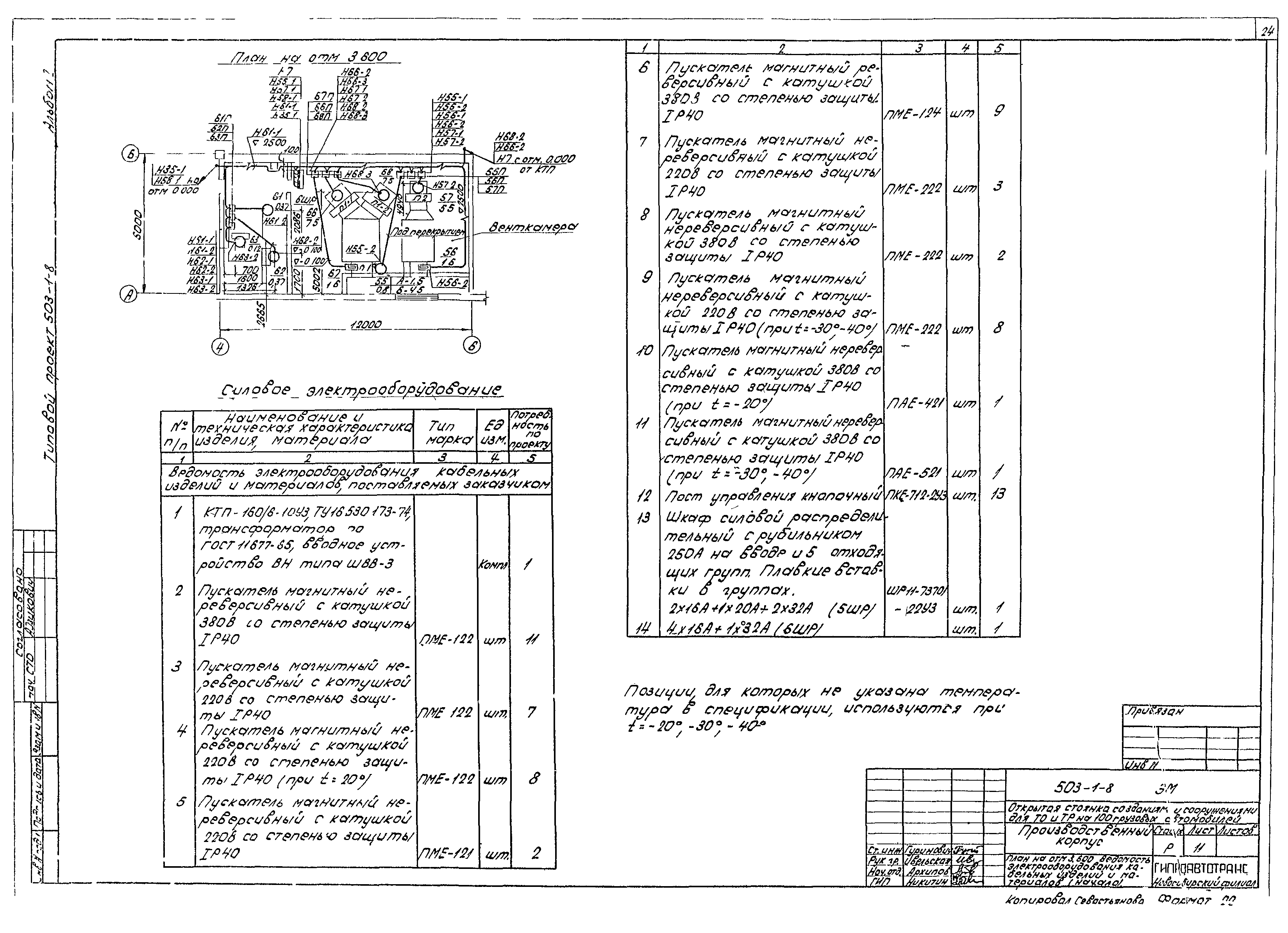 Типовой проект 503-1-8