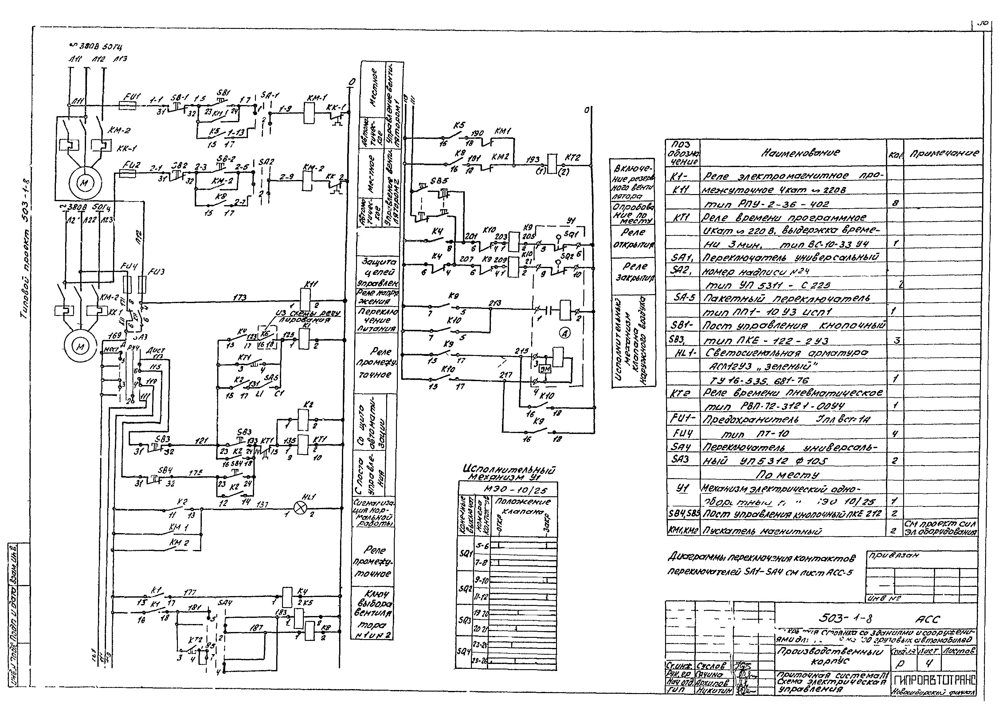 Типовой проект 503-1-8
