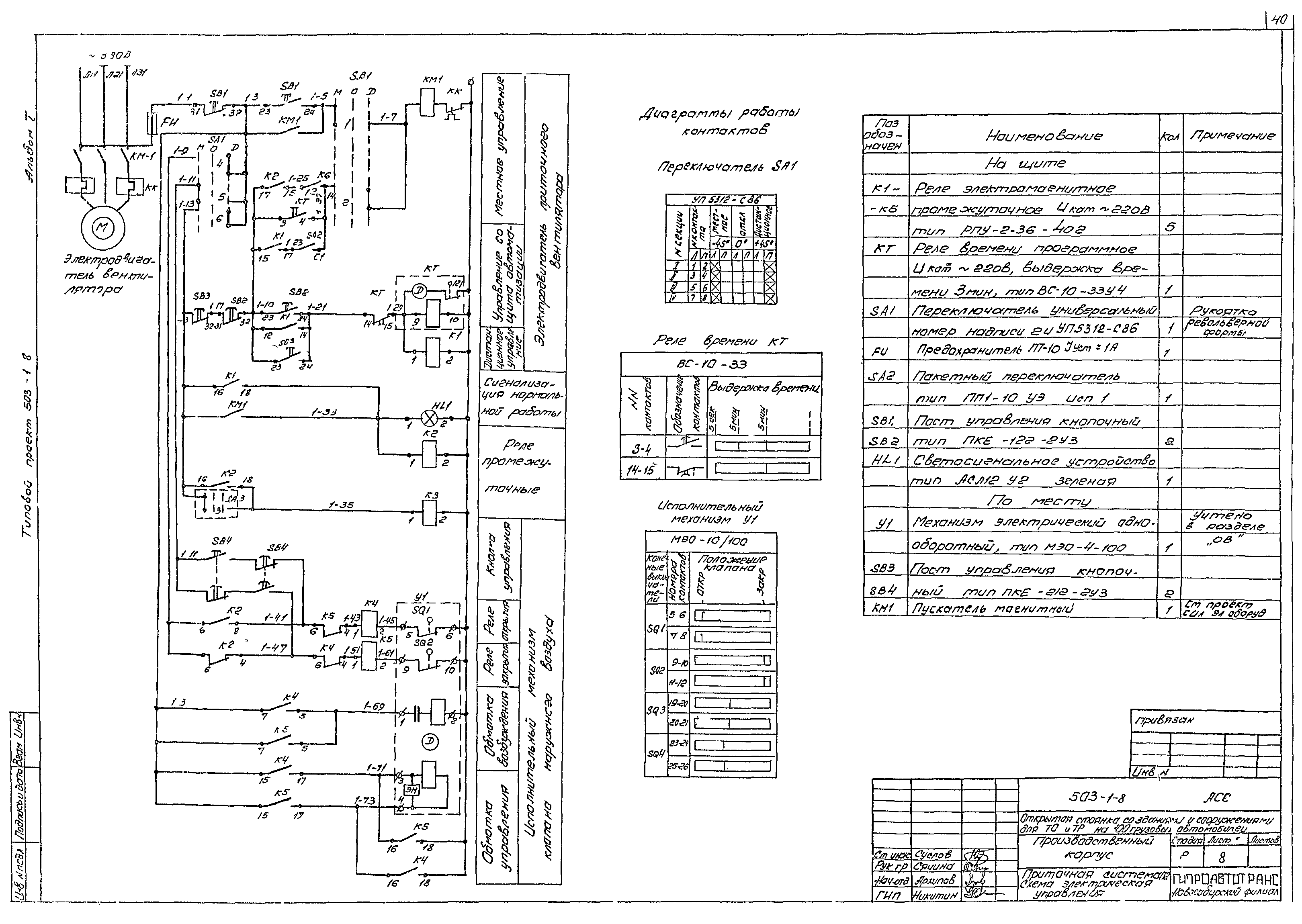 Типовой проект 503-1-8
