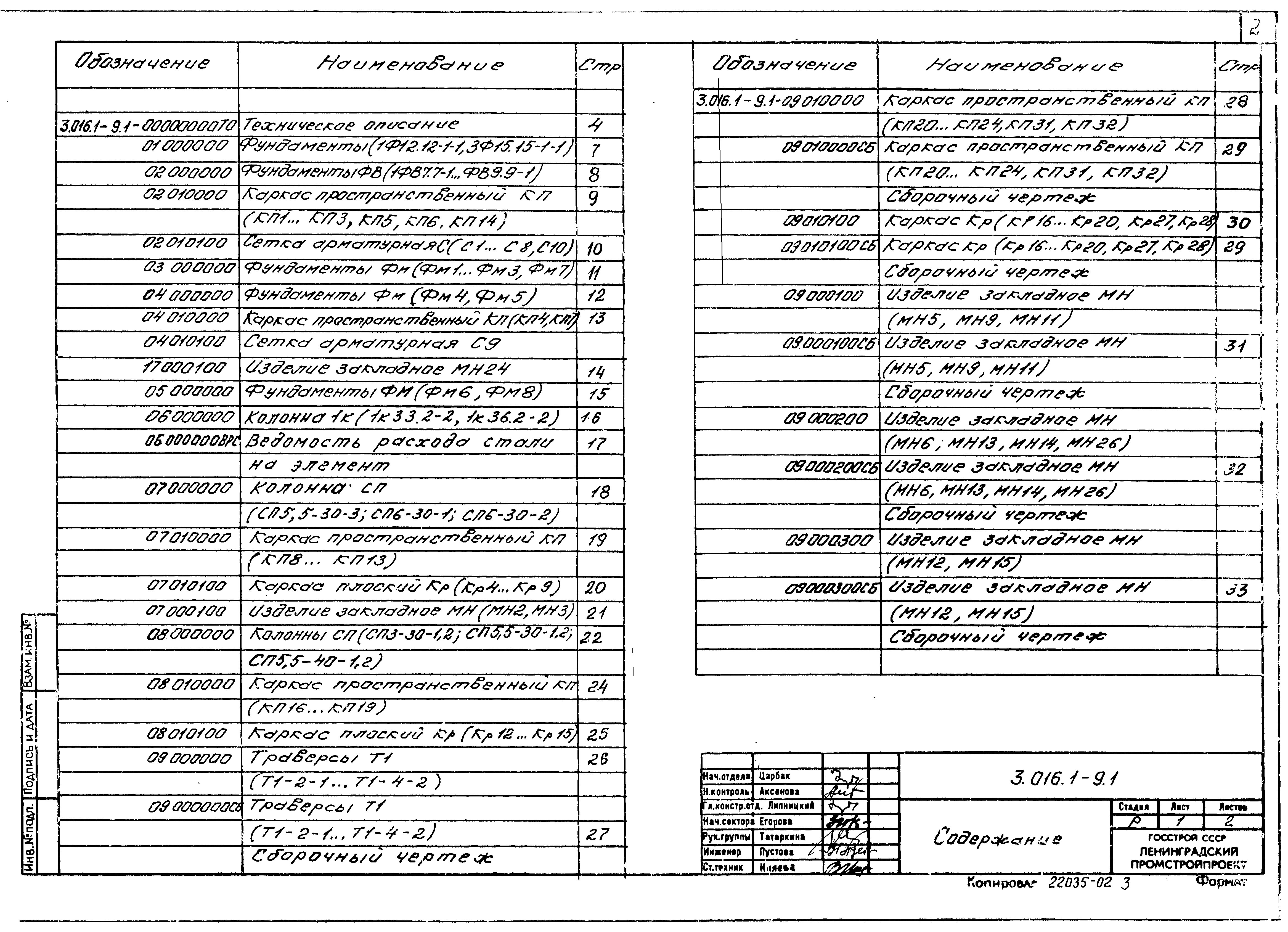 Серия 3.016.1-9