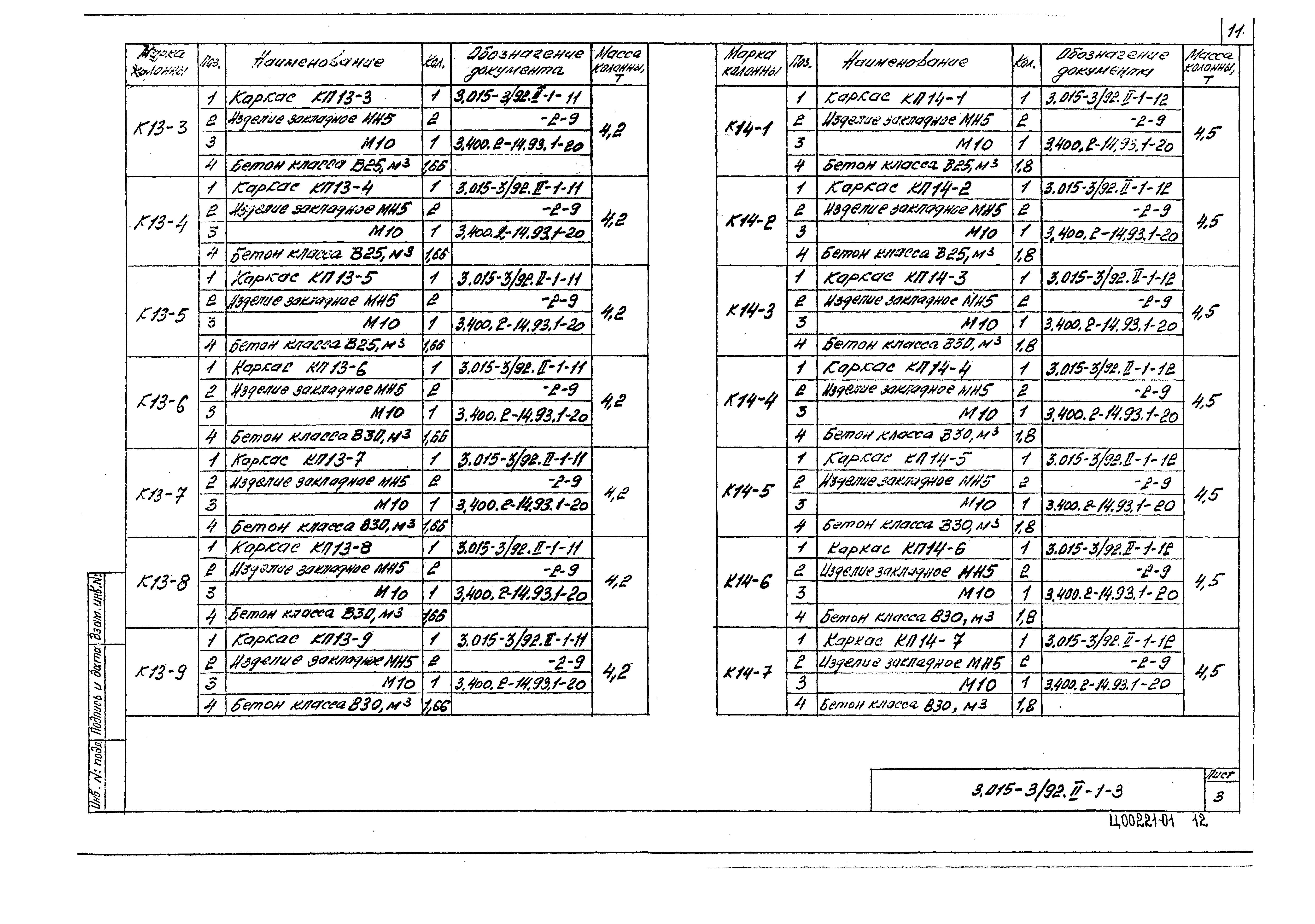 Серия 3.015-3/92