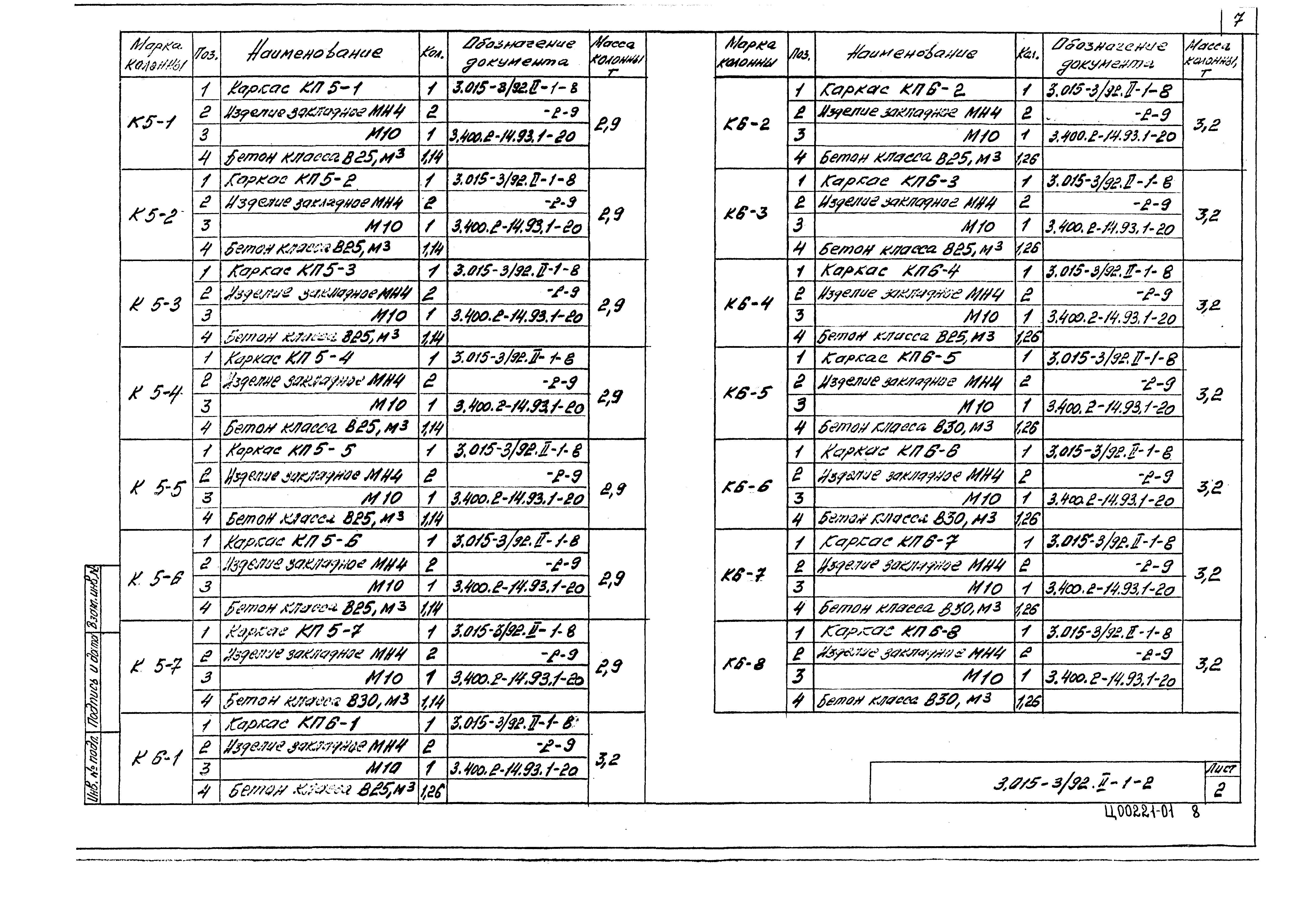 Серия 3.015-3/92