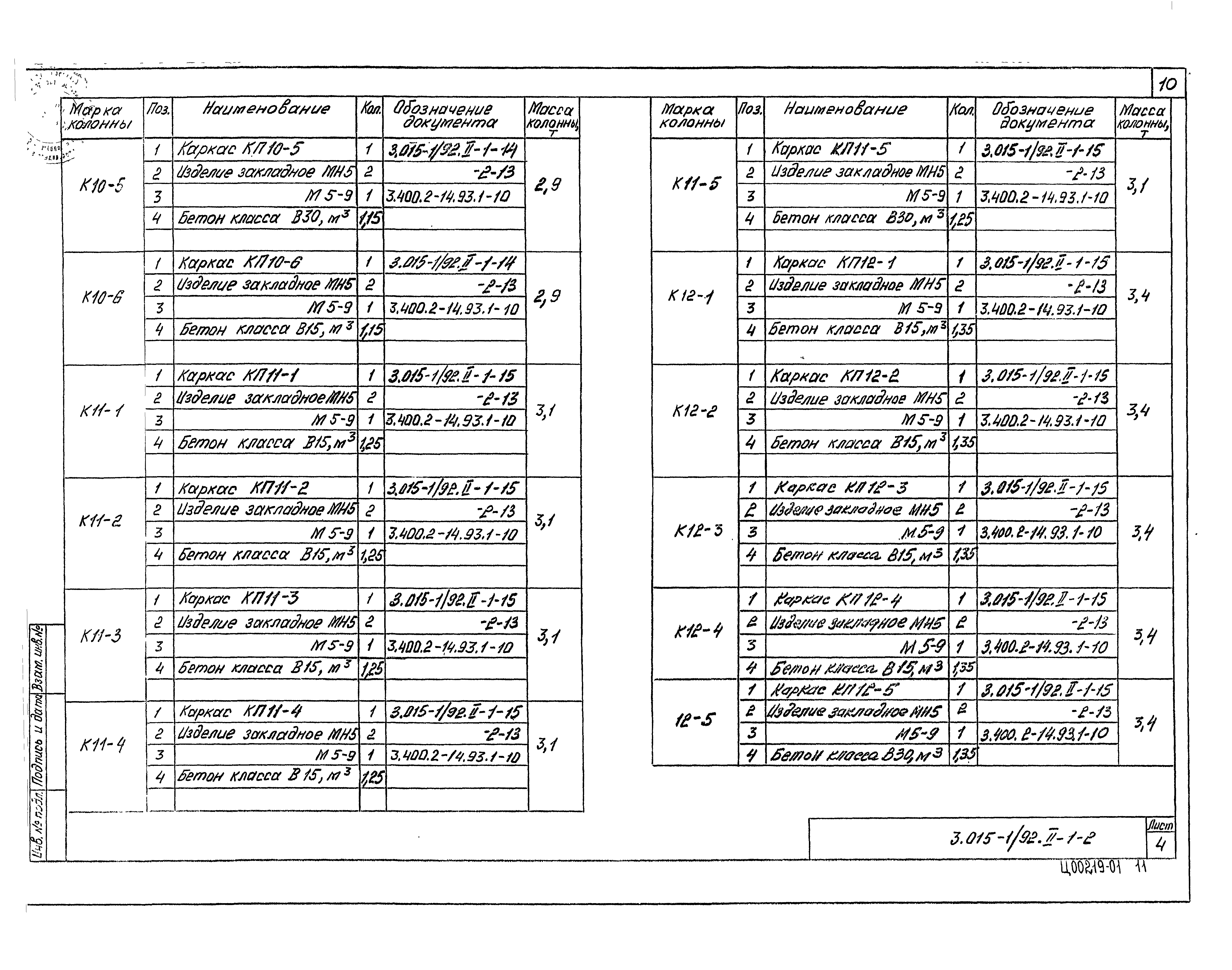 Серия 3.015-1/92