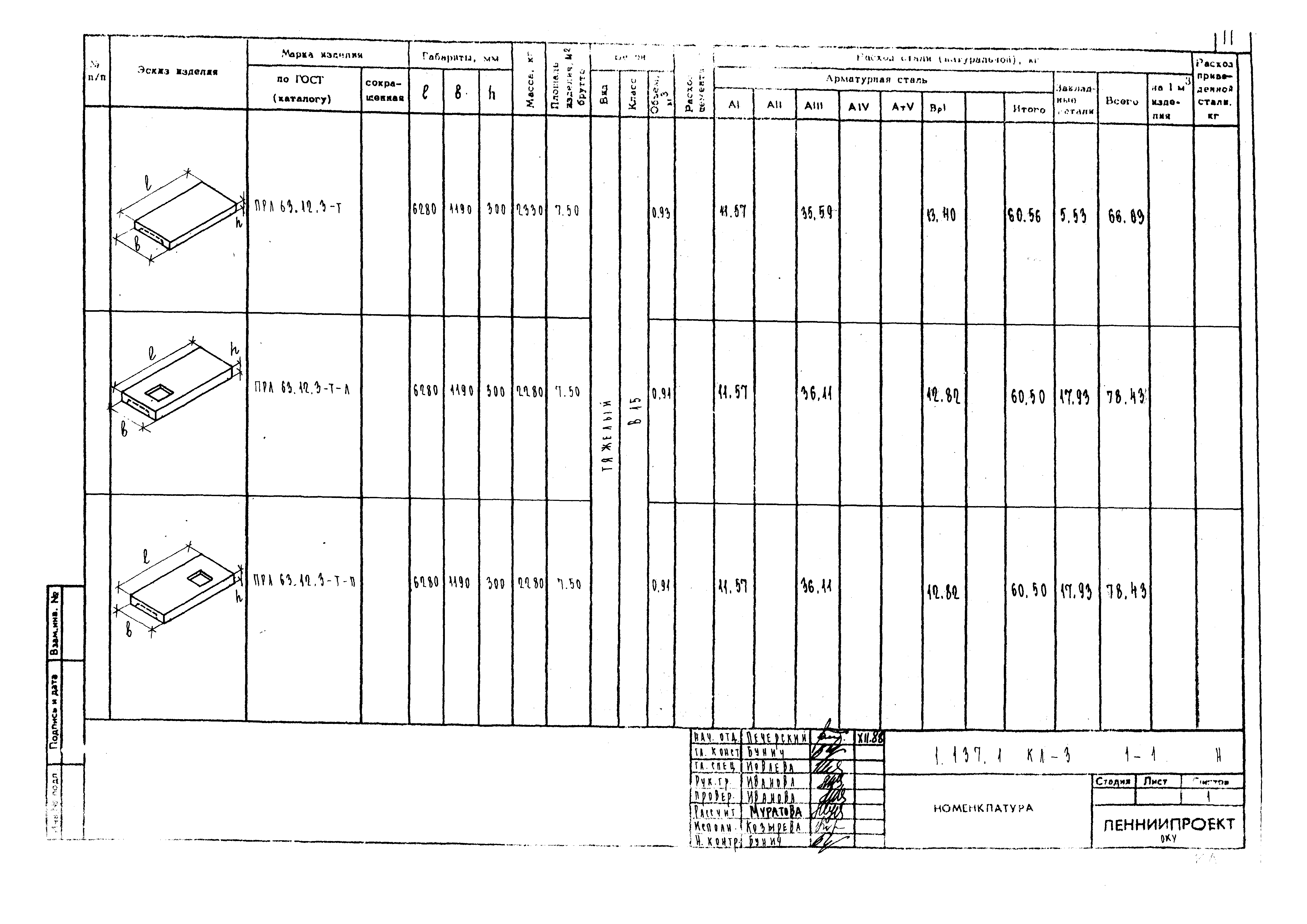 Серия 1.137.1 КЛ-3