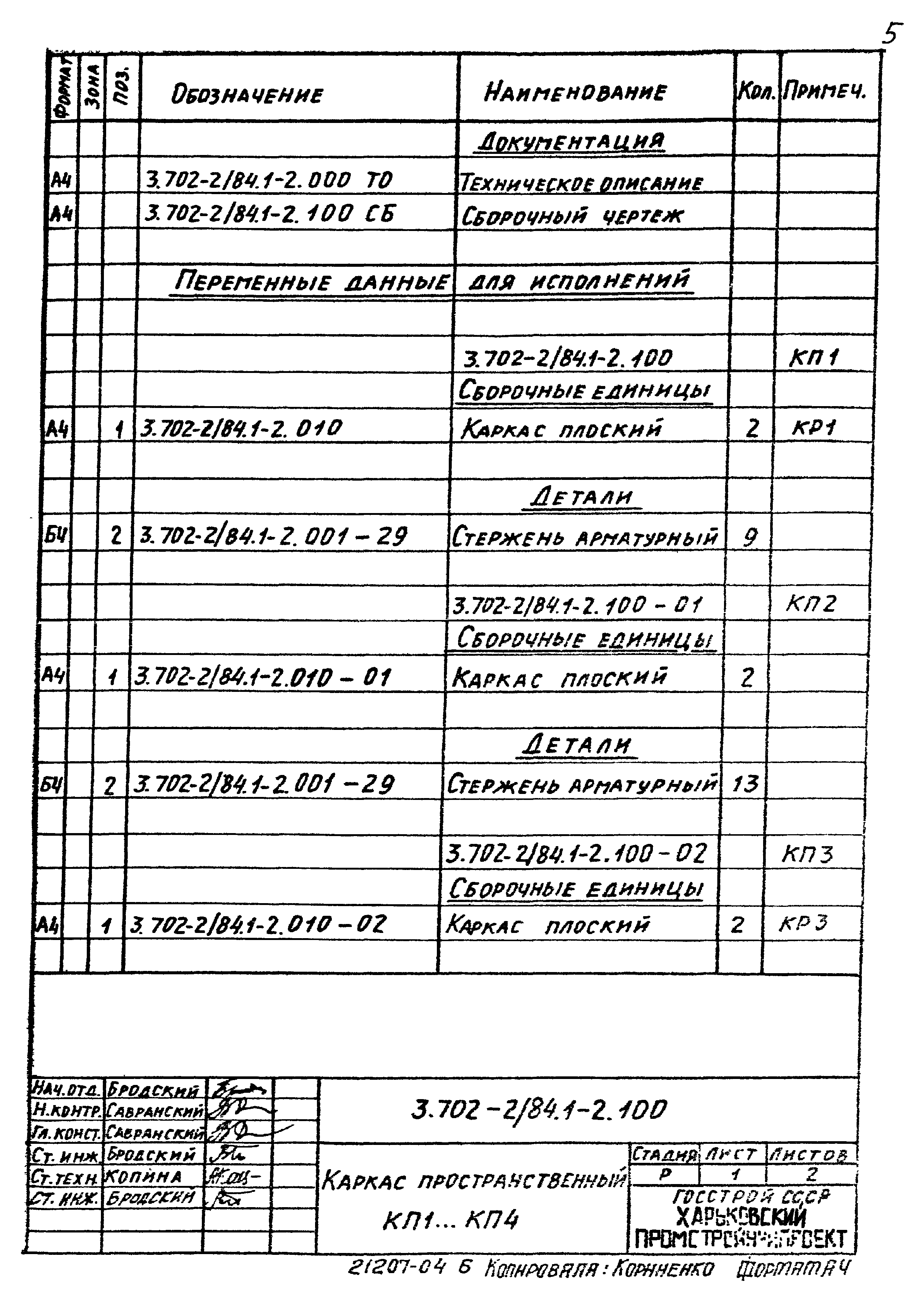 Серия 3.702-2/84