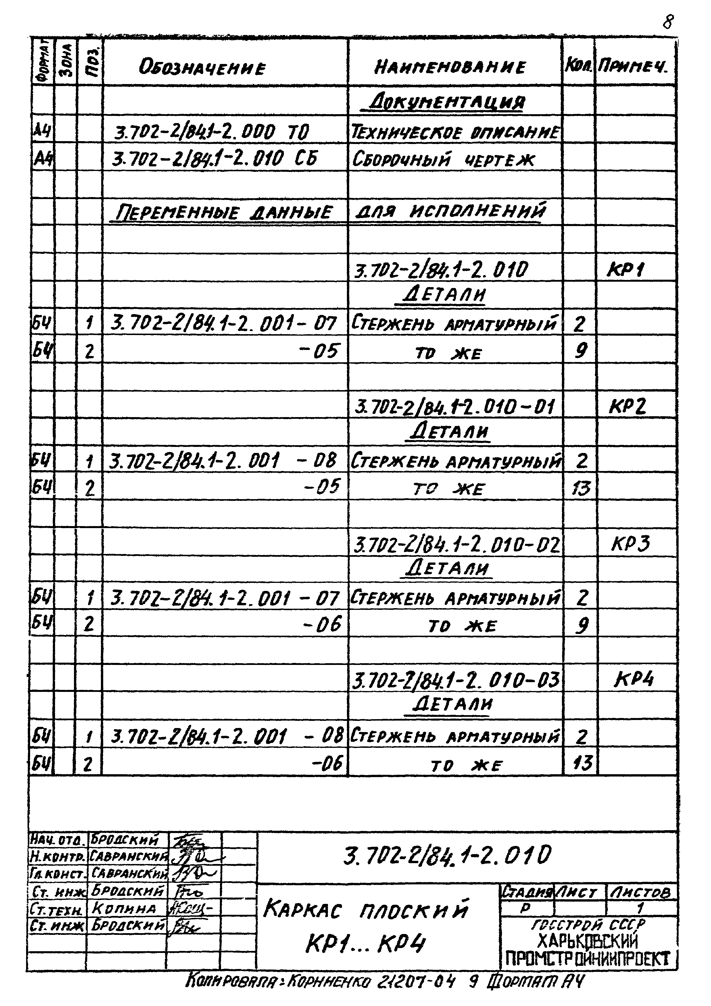 Серия 3.702-2/84