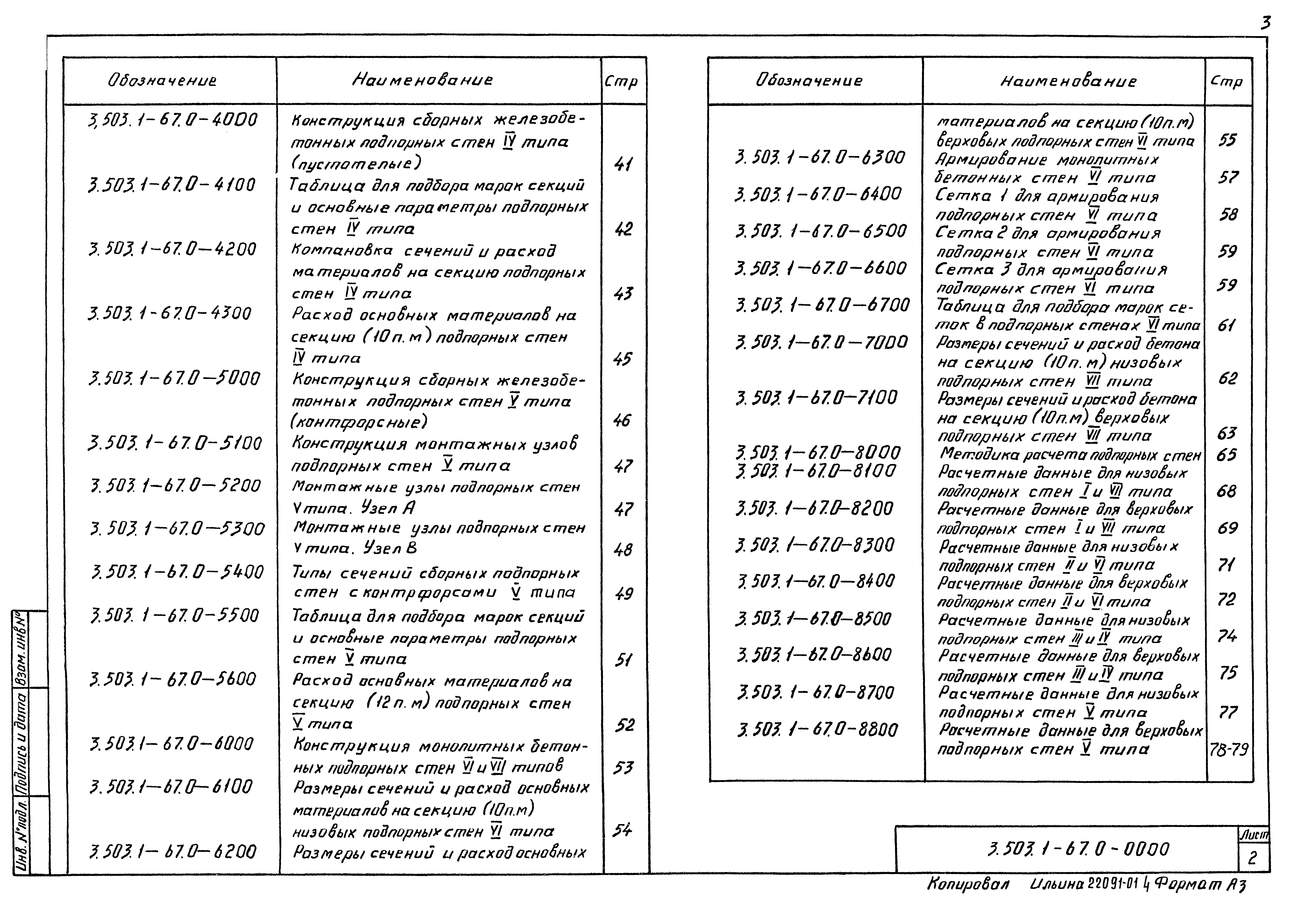Серия 3.503.1-67